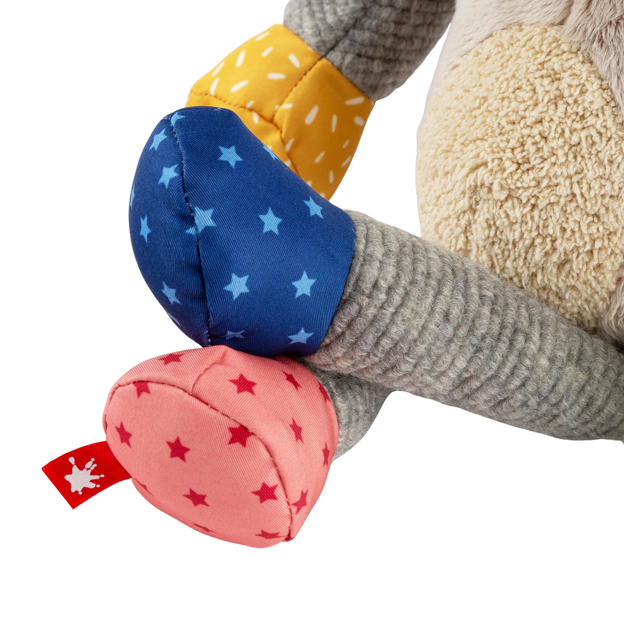 Plush toy donkey, Patchwork Sweety Plush toy donkey, Patchwork Sweety