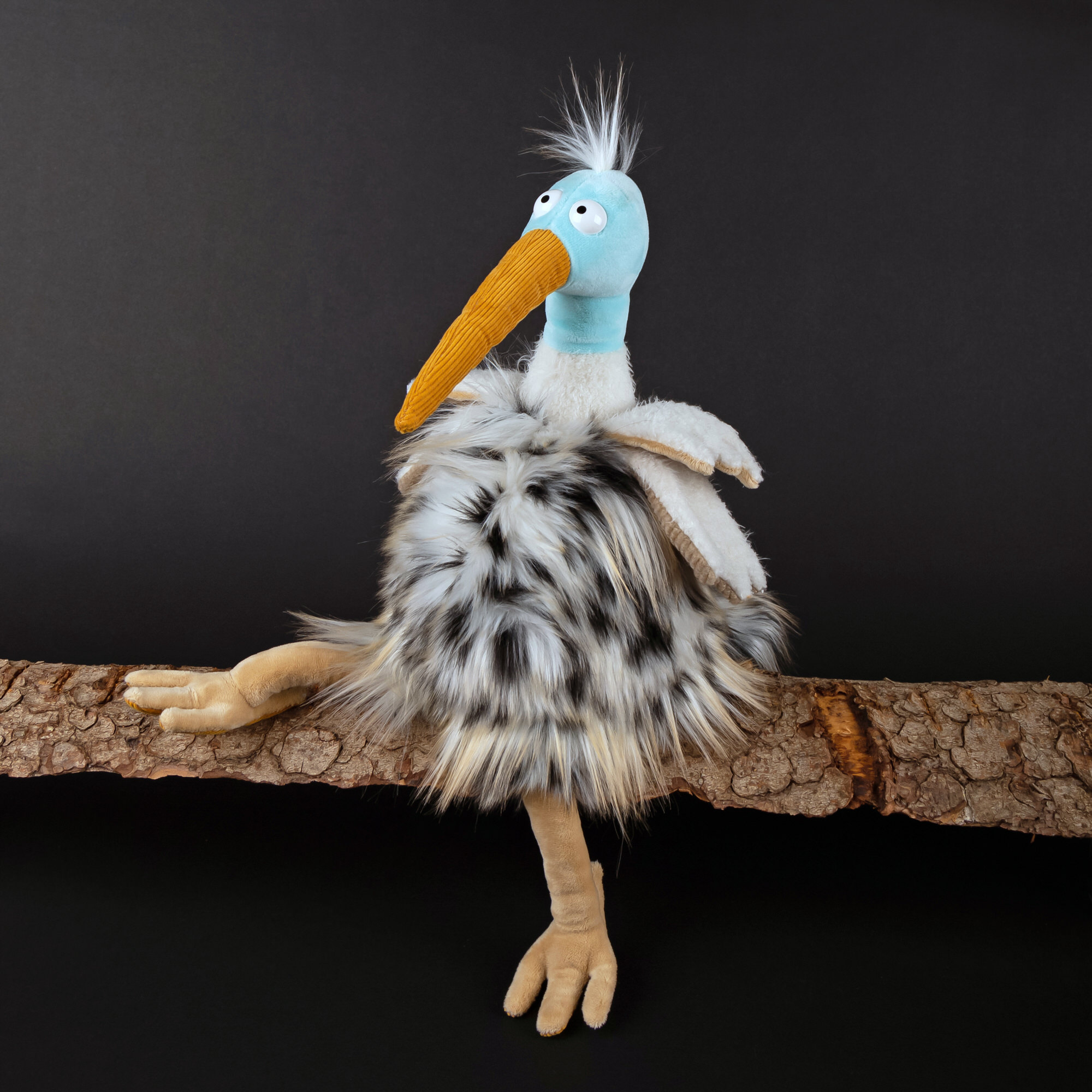 Plush bird Tobago Tom, KiKeRiKi Plush bird Tobago Tom, KiKeRiKi