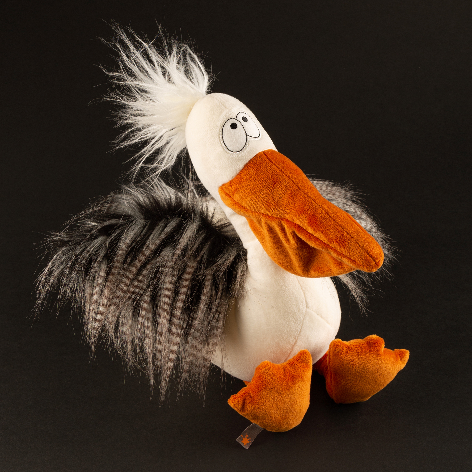 Plush pelican Romeo Pelikano, Kikeriki Plush pelican Romeo Pelikano, Kikeriki