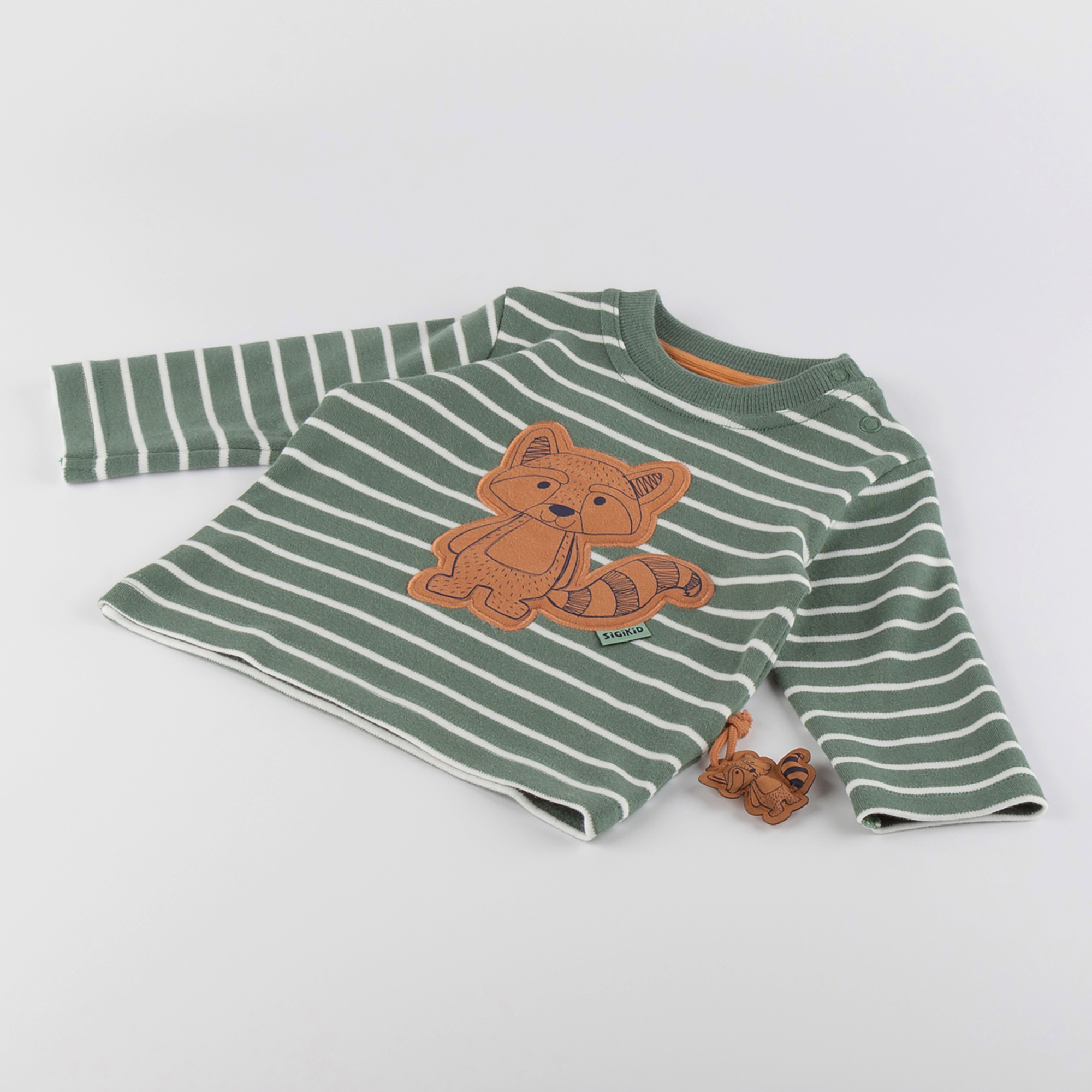 Baby long-sleeve Tee raccoon