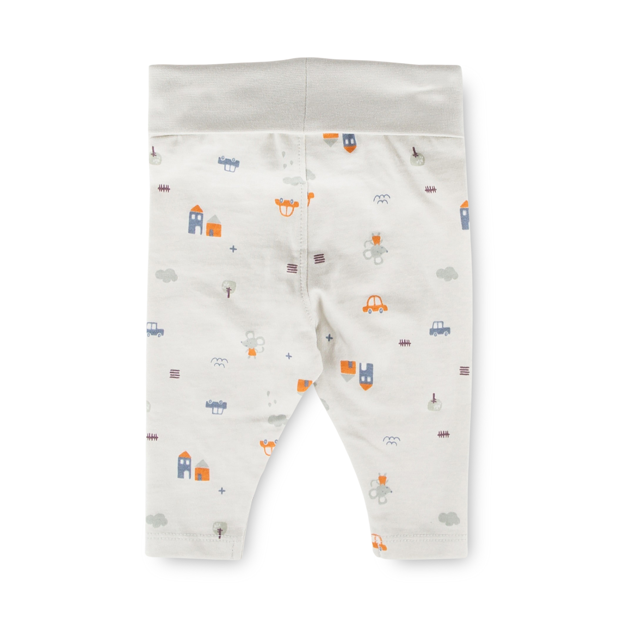 Newborn baby pants, tiny print