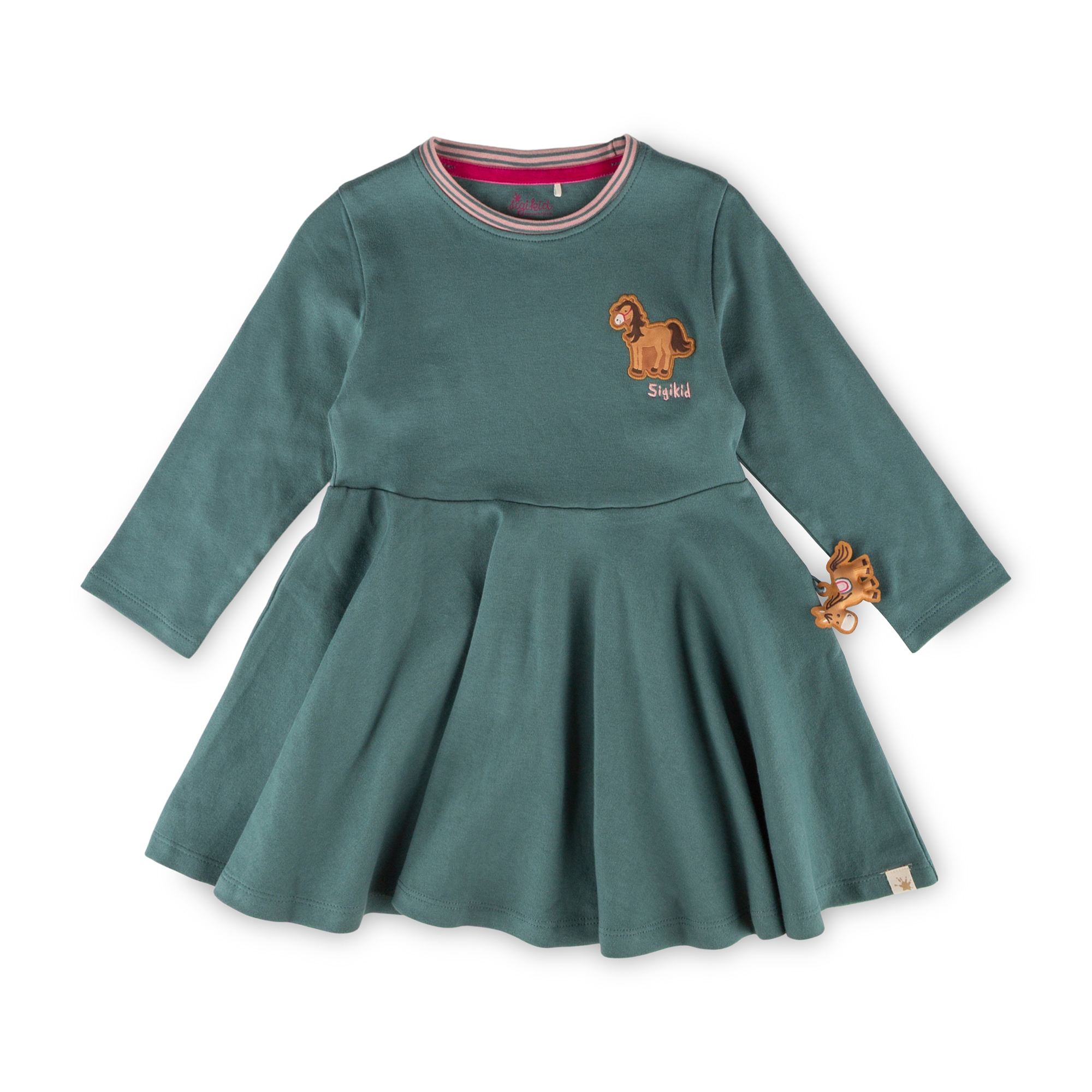 Kinder Kleid Pony Love, grün