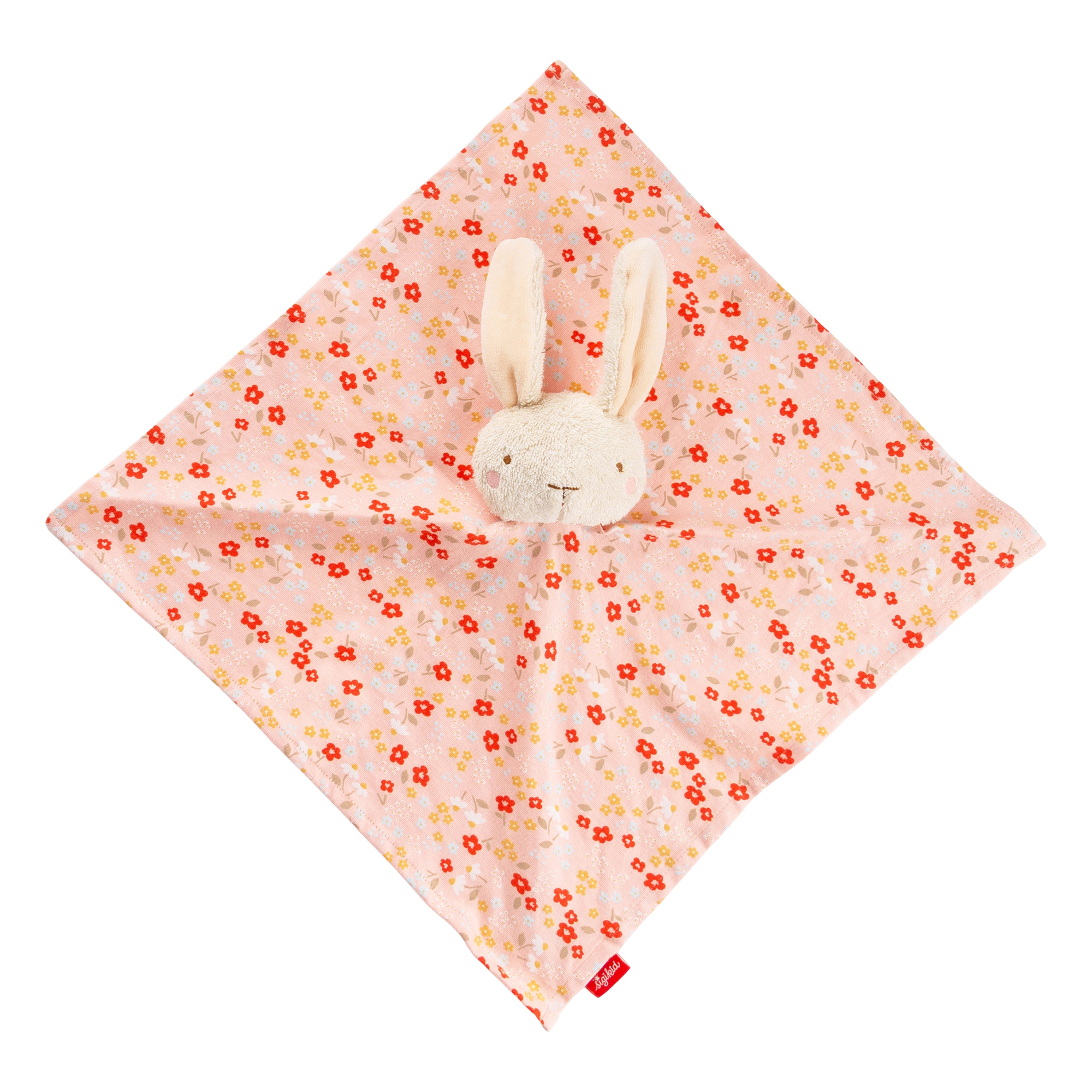 Baby Schnuffeltuch Hase, weiß
