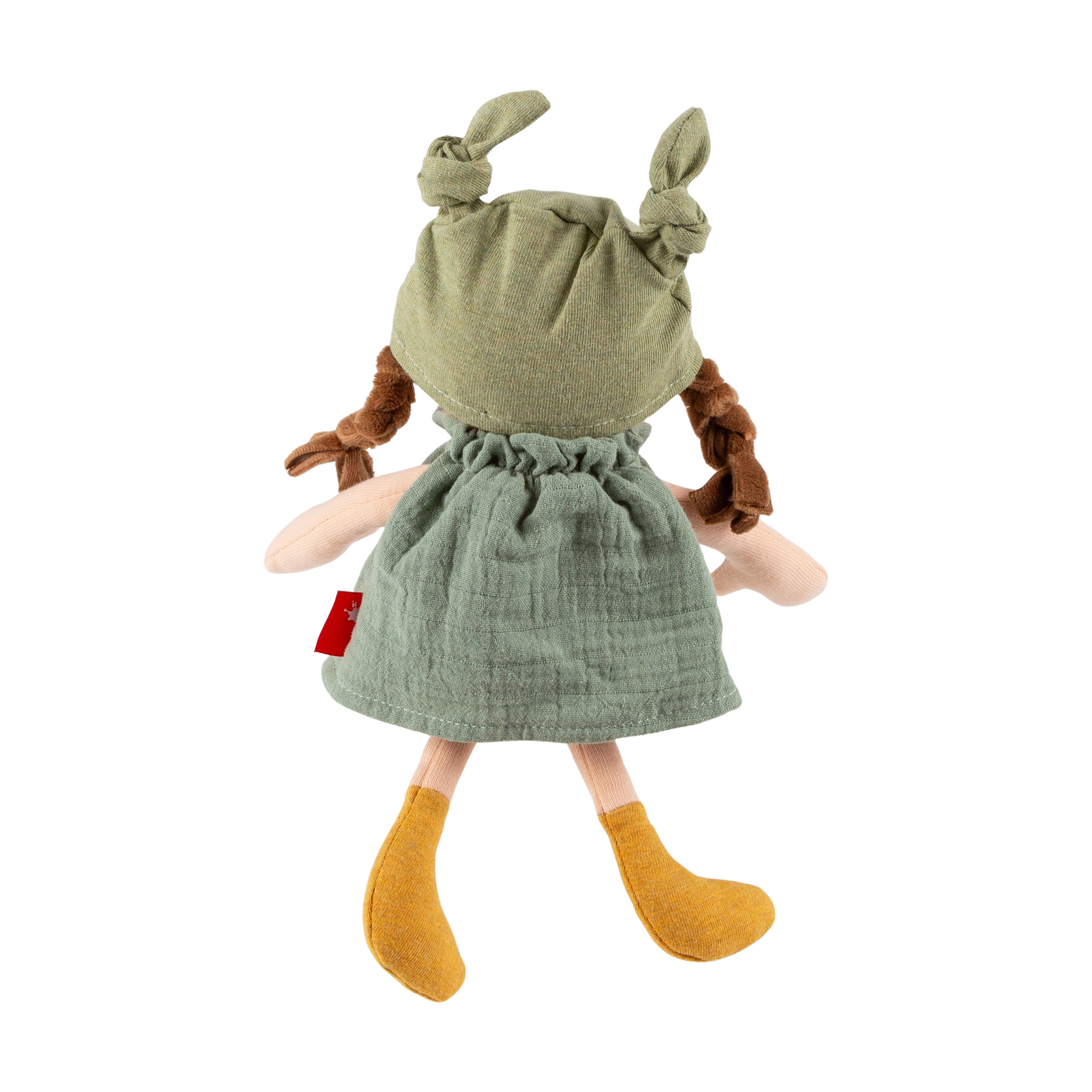 Baby soft doll Brenda Bilipup, green