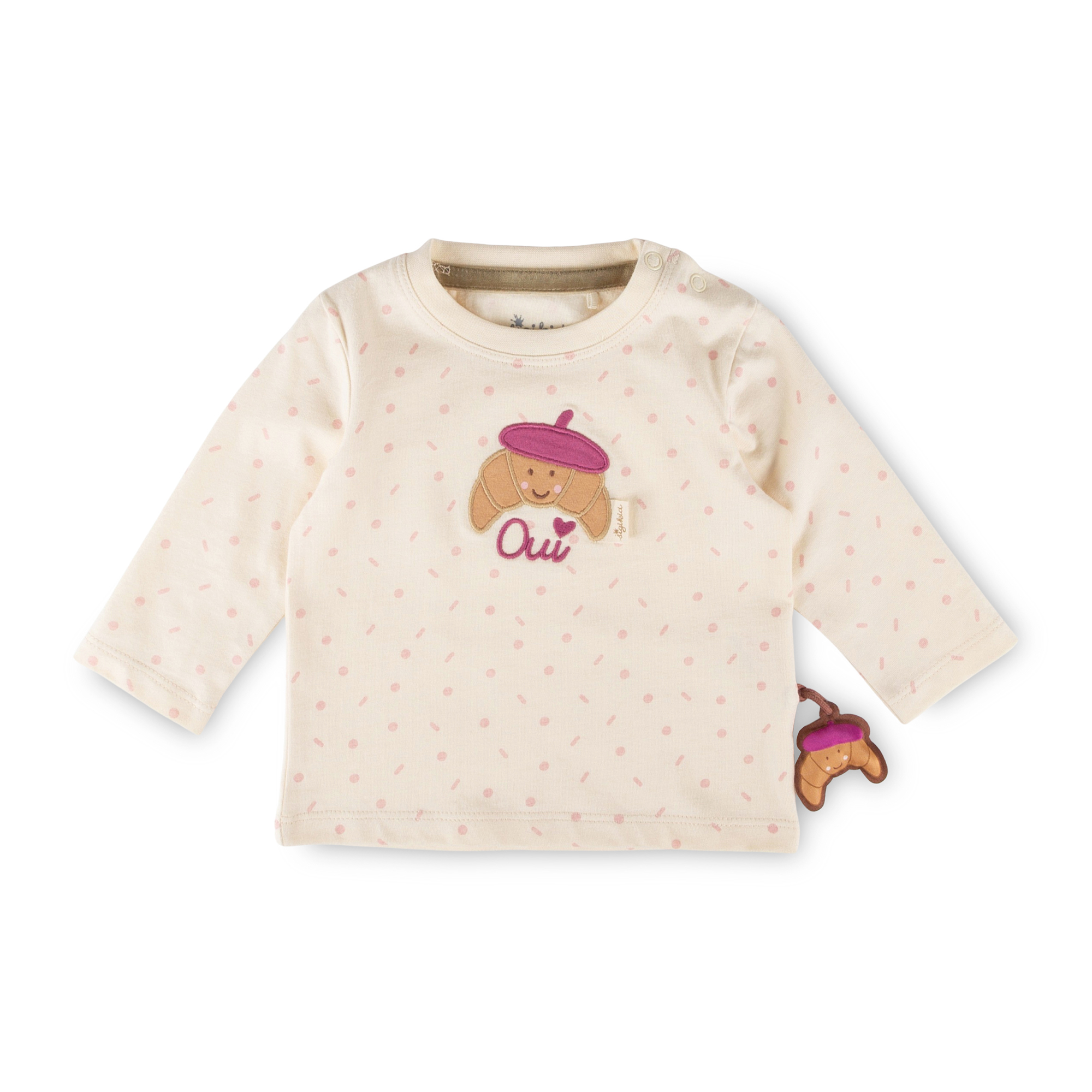 Baby Langarmshirt Petit Croissant