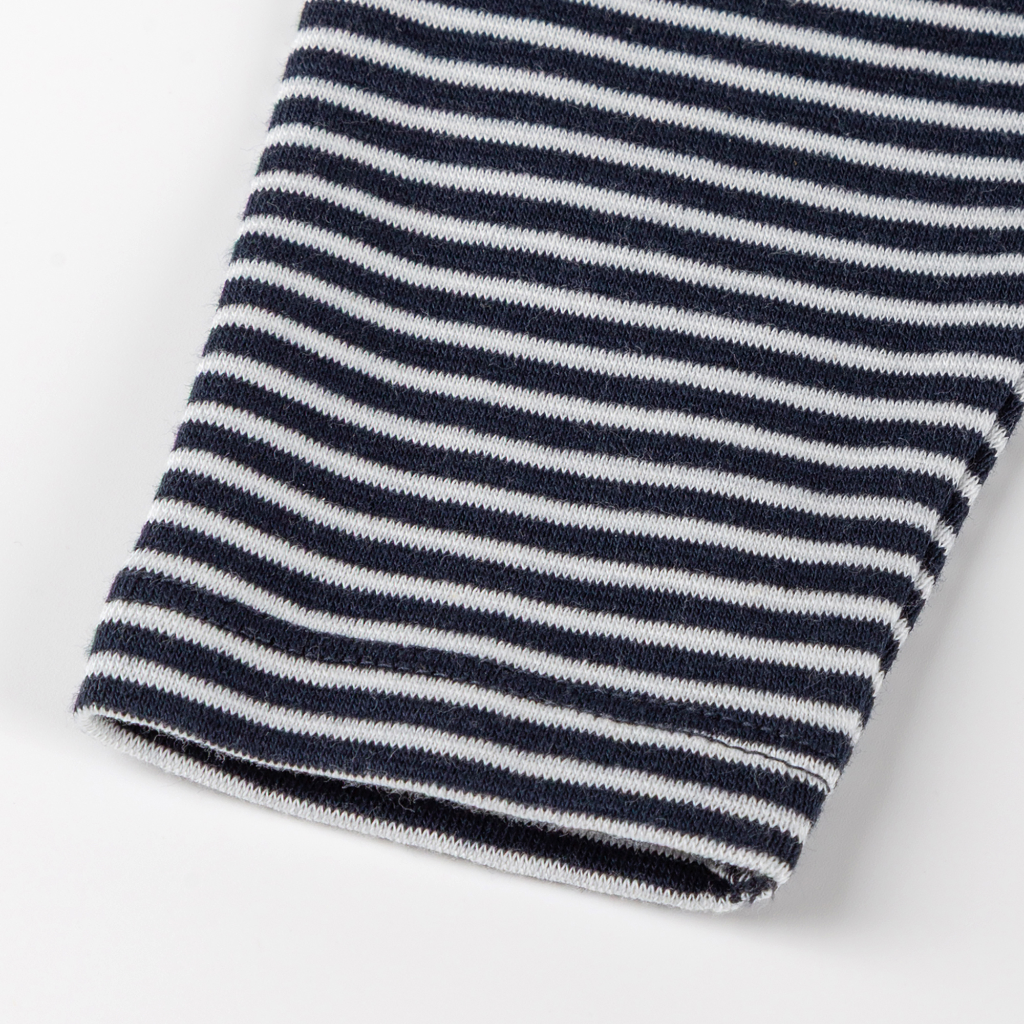 Baby Ringel Leggings Curious Owl , blau-weiß