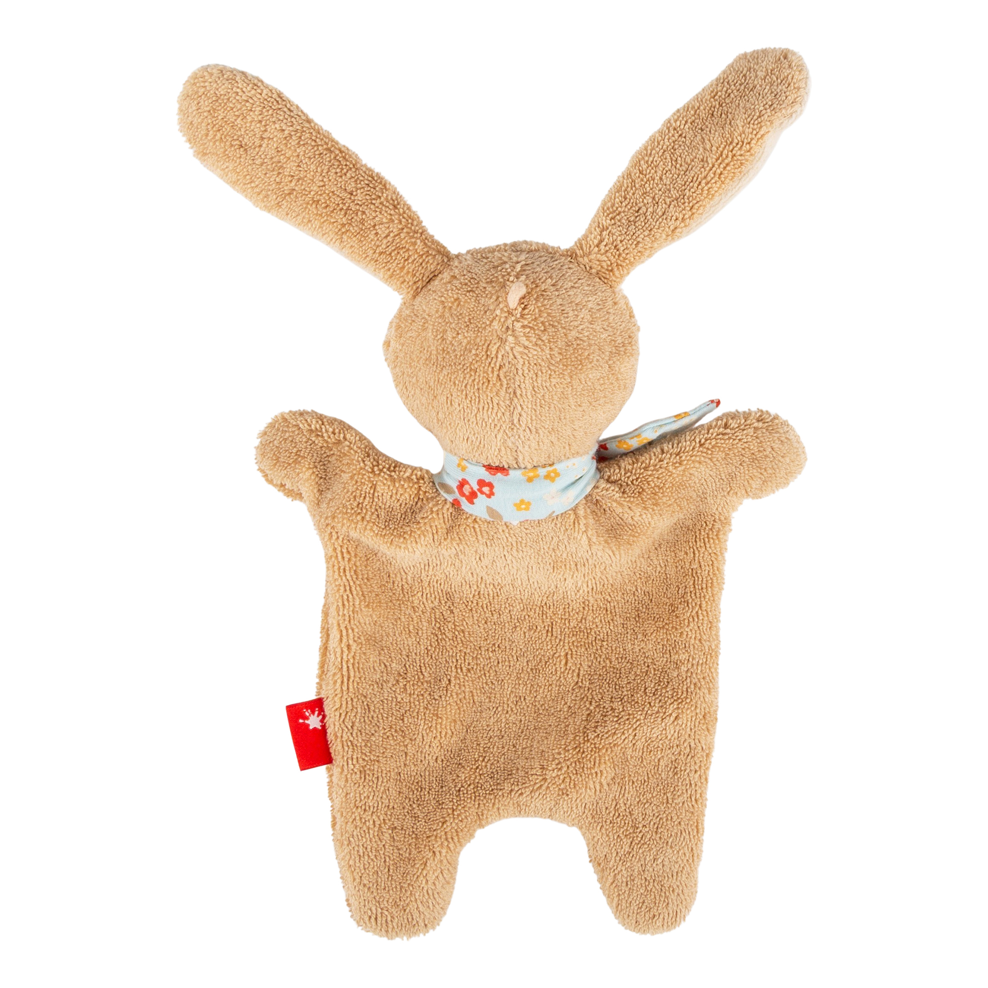 Baby Schnuffeltuch Hase, braun
