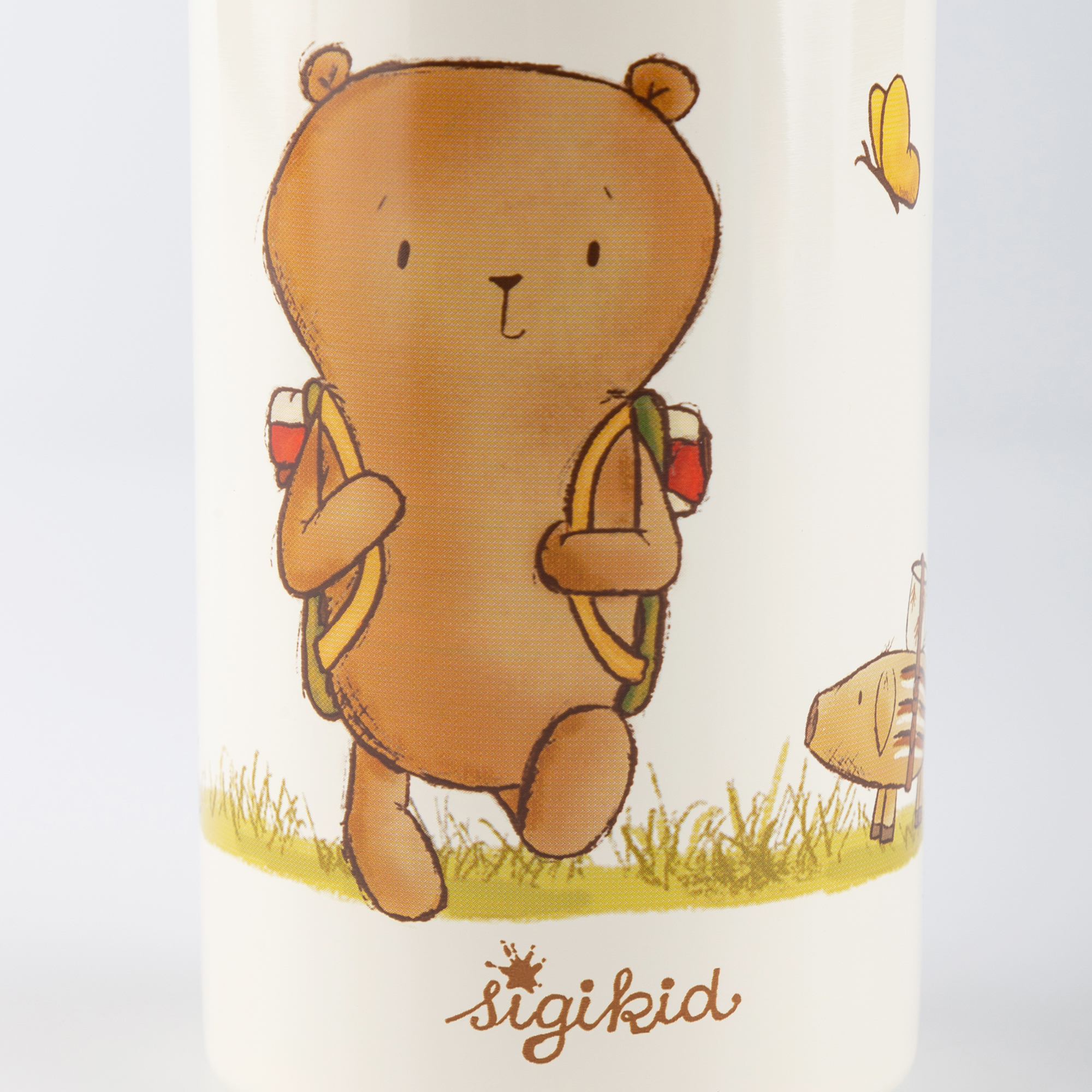 Children's drink bottle 400 ml Mister O'Lui, stainless steel Children's drink bottle 400 ml Mister O'Lui, stainless steel