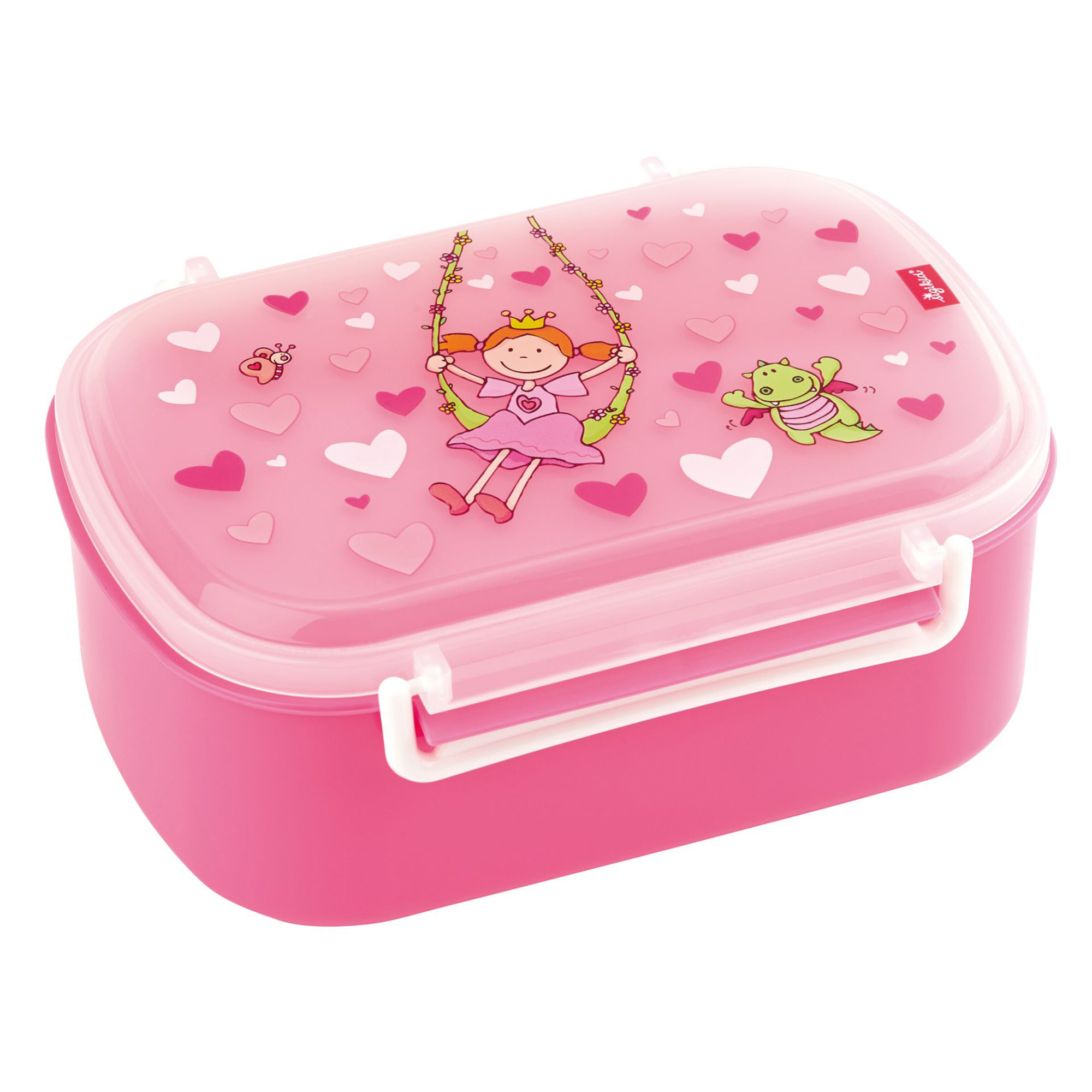 Stainless steel bottle 400 ml & lunch box princess Pinky Queeny Stainless steel bottle 400 ml & lunch box princess Pinky Queeny