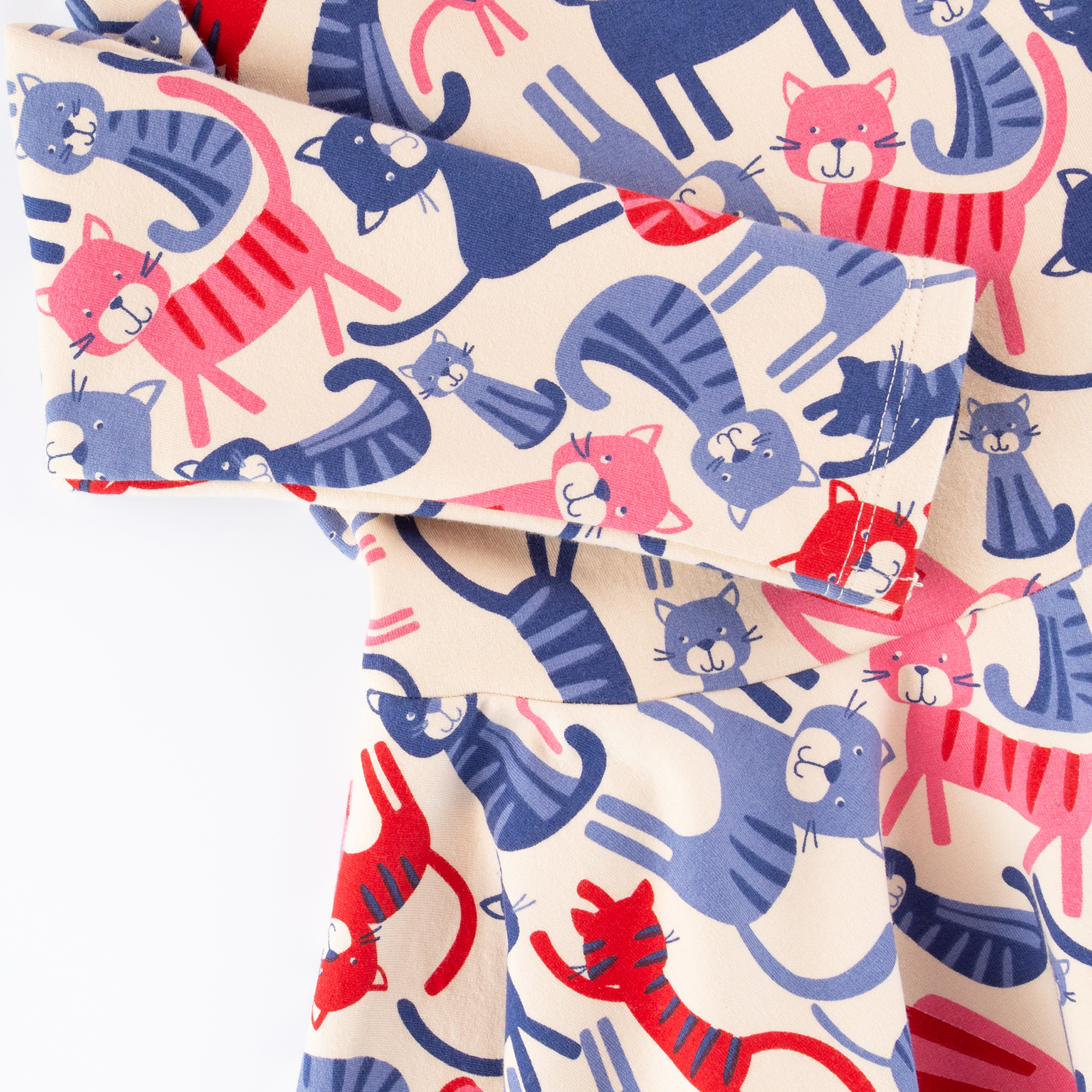 Children's sweat dress Wild Cat