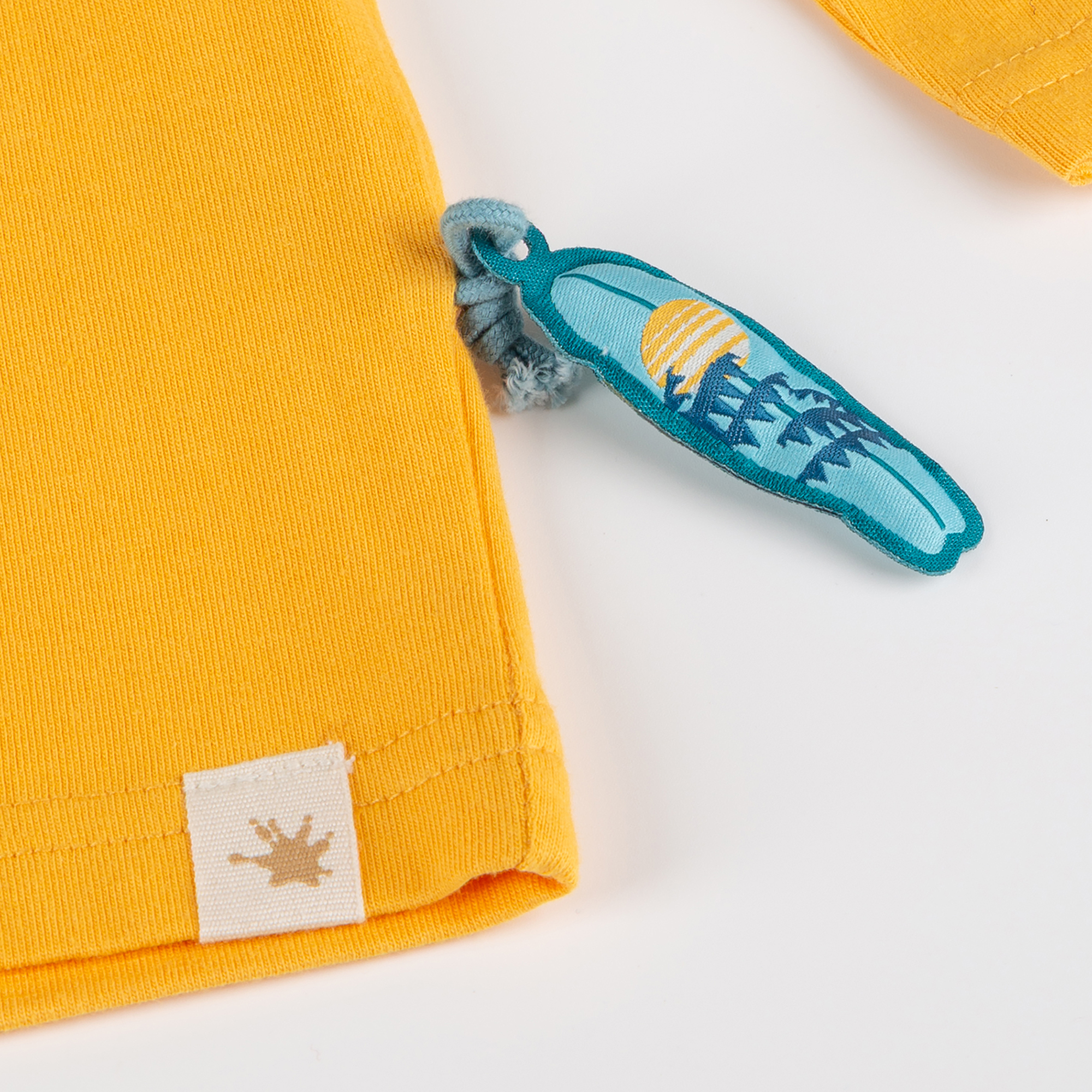 Children's long sleeve Tee Surfing, Blue & Bright