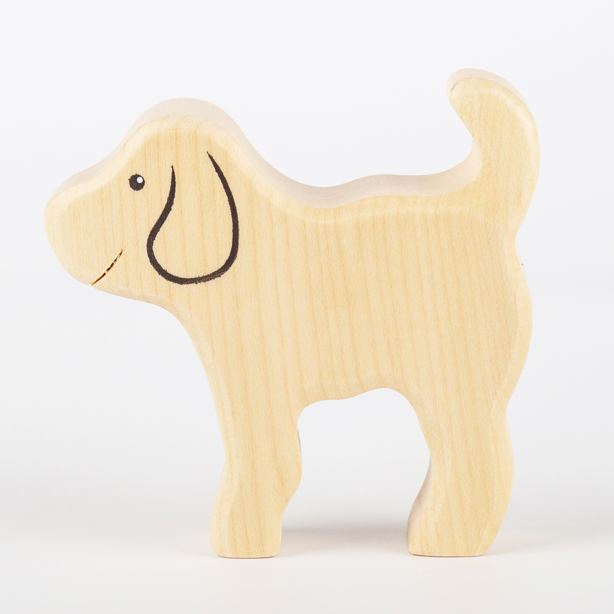 Wooden toy set of 7 farm animals Wooden toy set of 7 farm animals