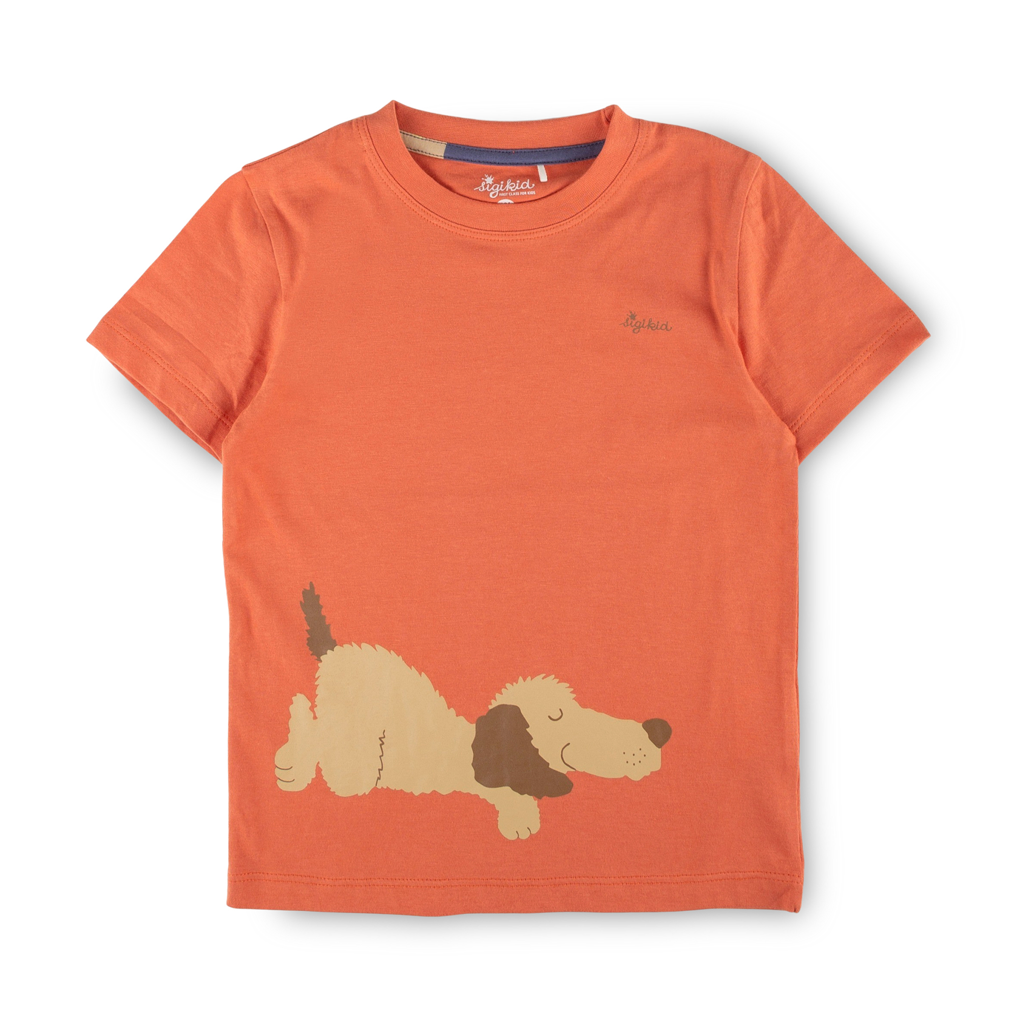 Children's shorty pyjamas dog, red/blue