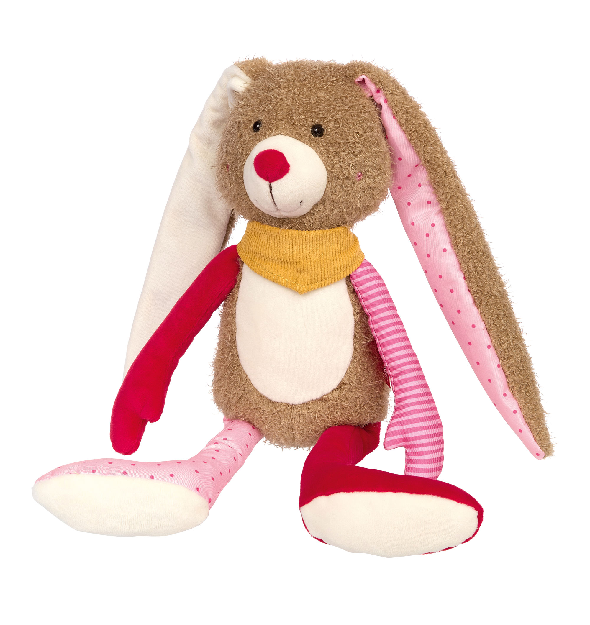 Soft toy rabbit, Patchwork Sweety