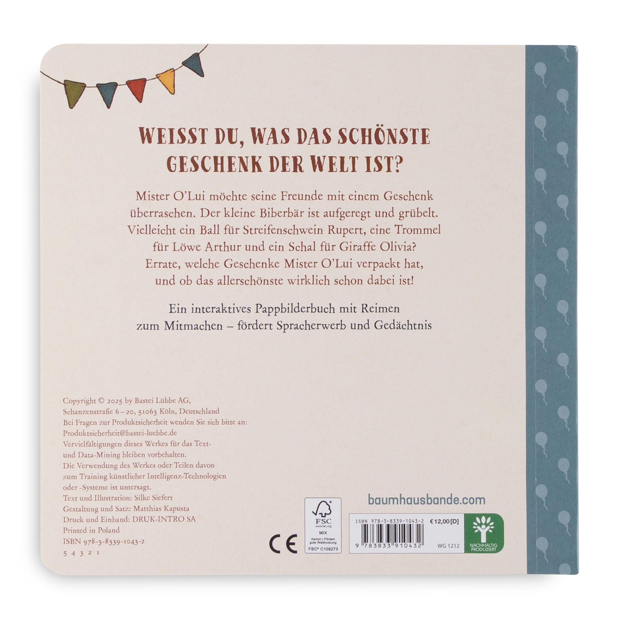 Kinderbuch Mister O'Lui und das schönste Geschenk der Welt