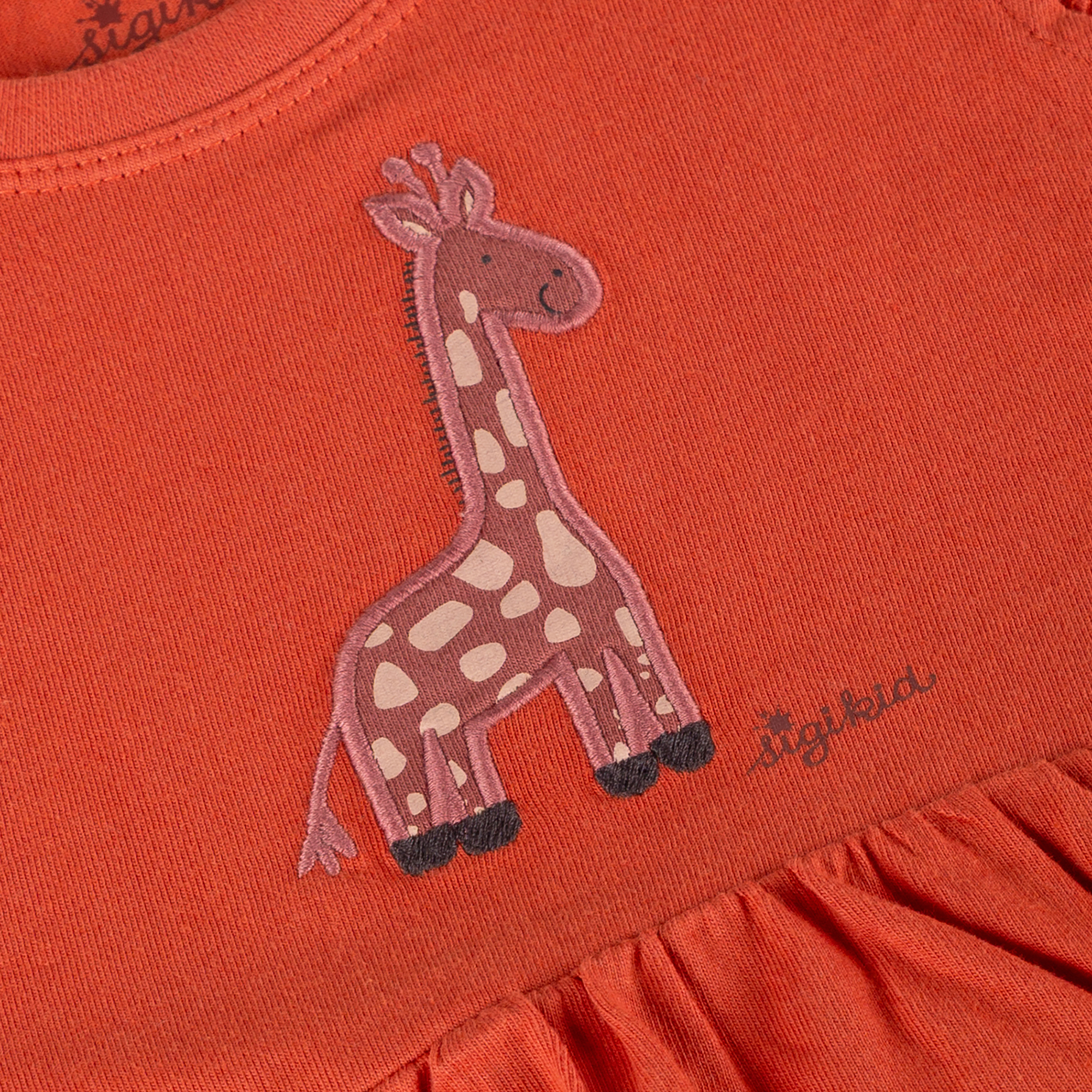 Baby dress with cap sleeves, Savanne