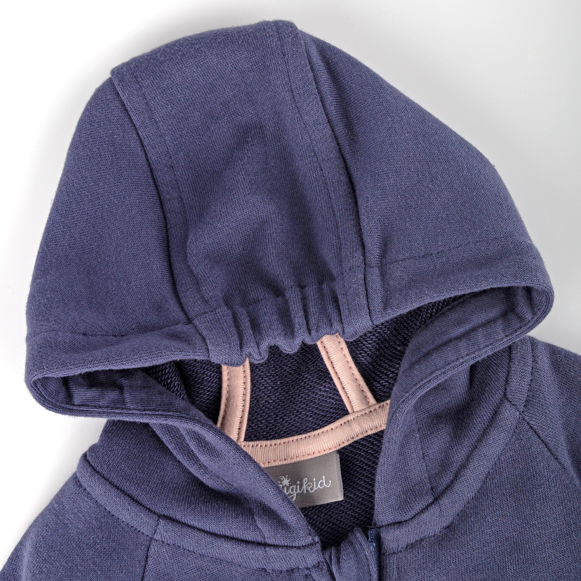 Baby Sweatjacke mit Schmetterling Motiv, blau