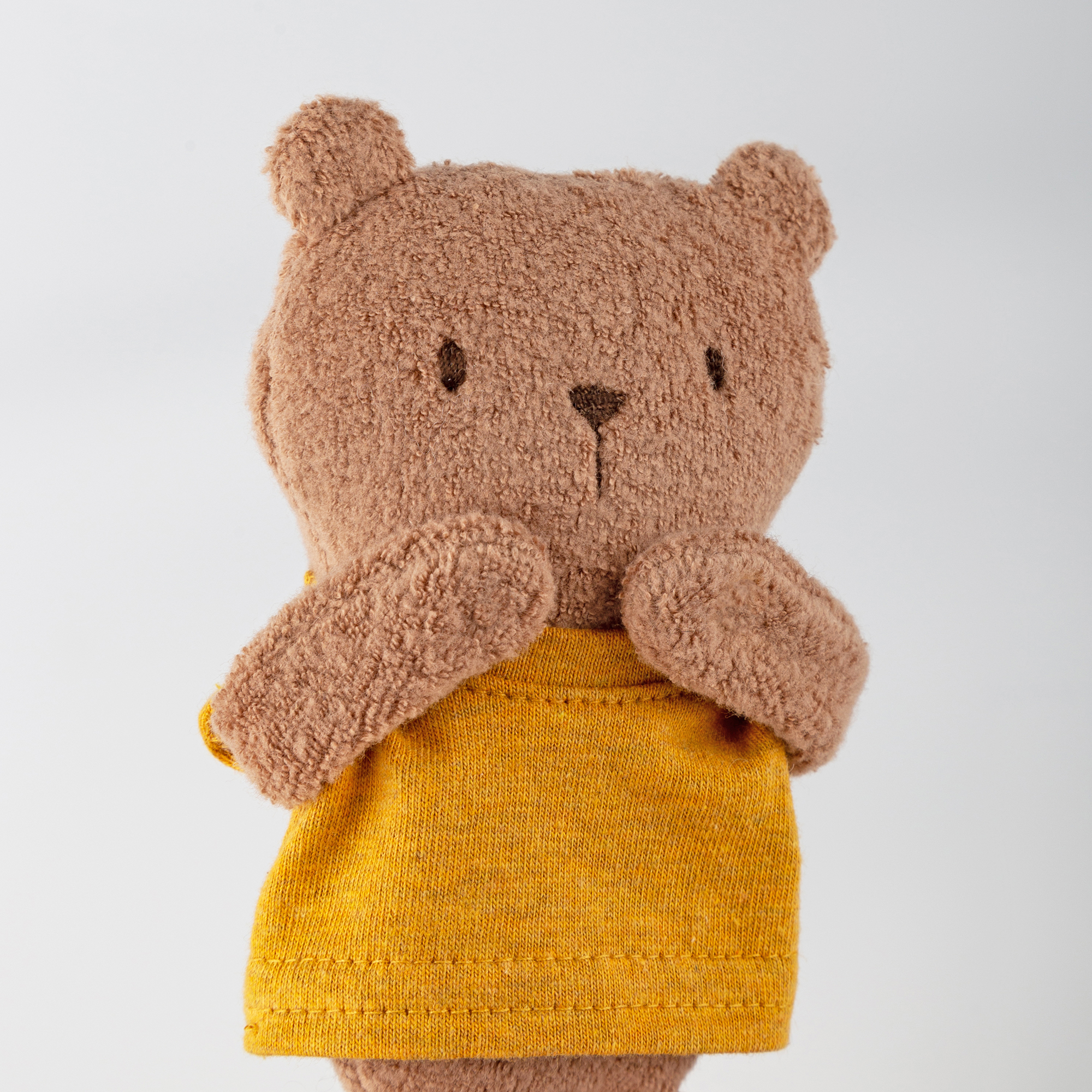 Kuscheltier Biberbär Mister O'Lui mini, gelber Hoody Kuscheltier Biberbär Mister O'Lui mini, gelber Hoody