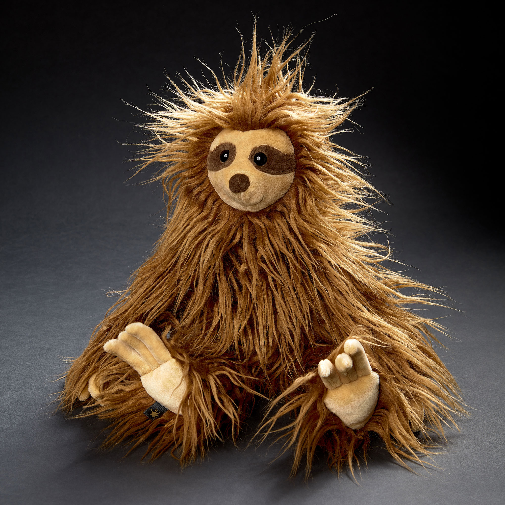 Plush toy sloth Trudel Trude II, Beasts collection