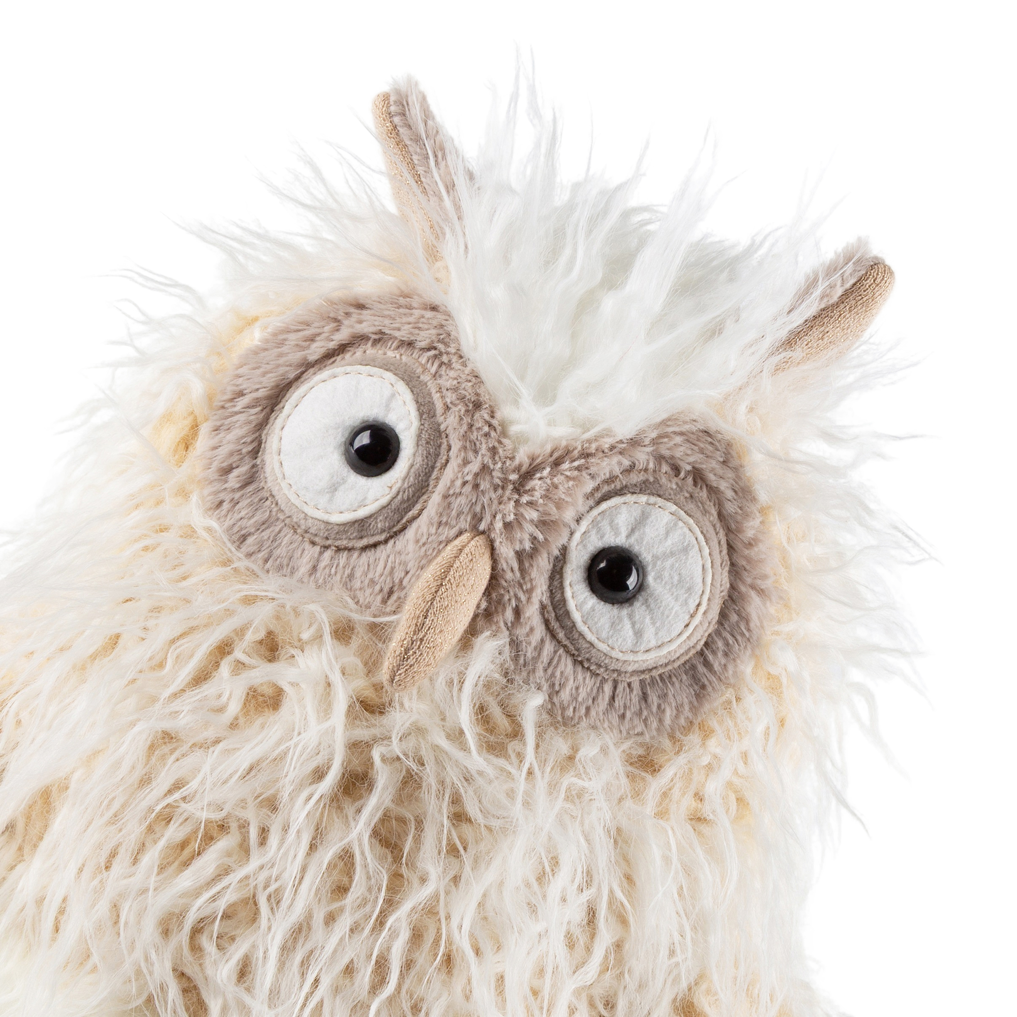 Plush owl Miss Lumière - The Night Thinker, Beasts