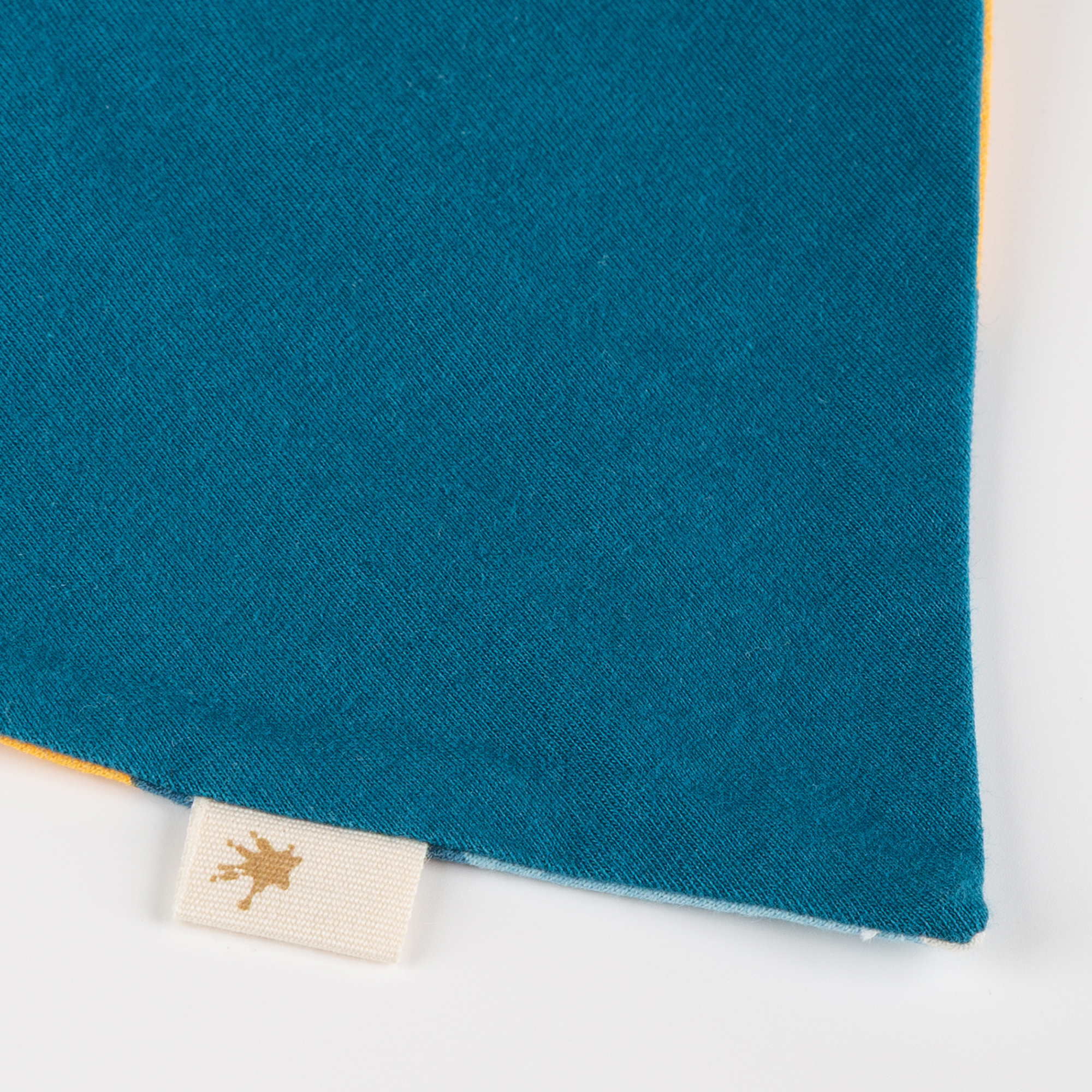 Baby Wendehalstuch Fahrzeuge, blaugrün/gestreift