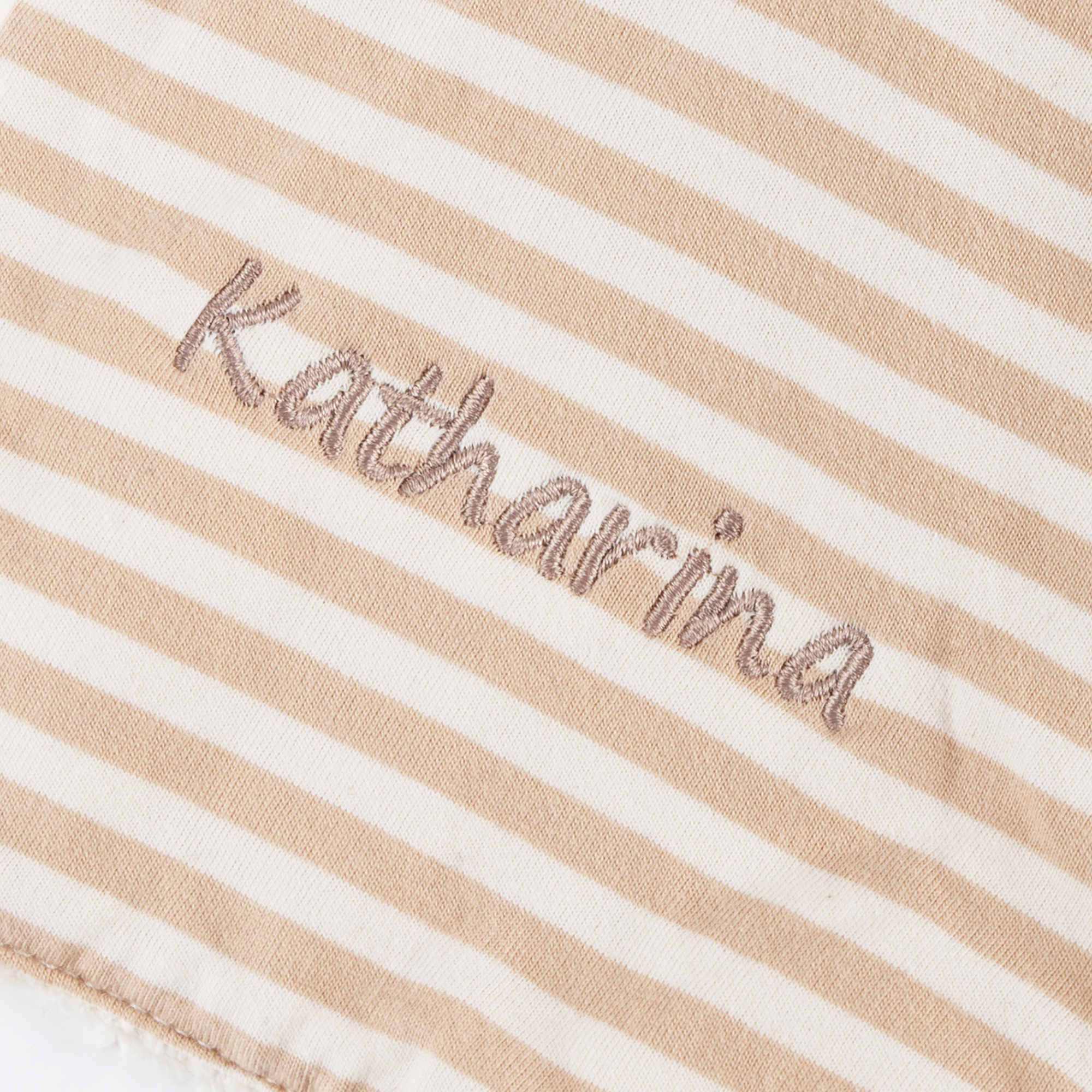 Baby lovey comforter sheep, personalised, organic cotton, Pure Collection