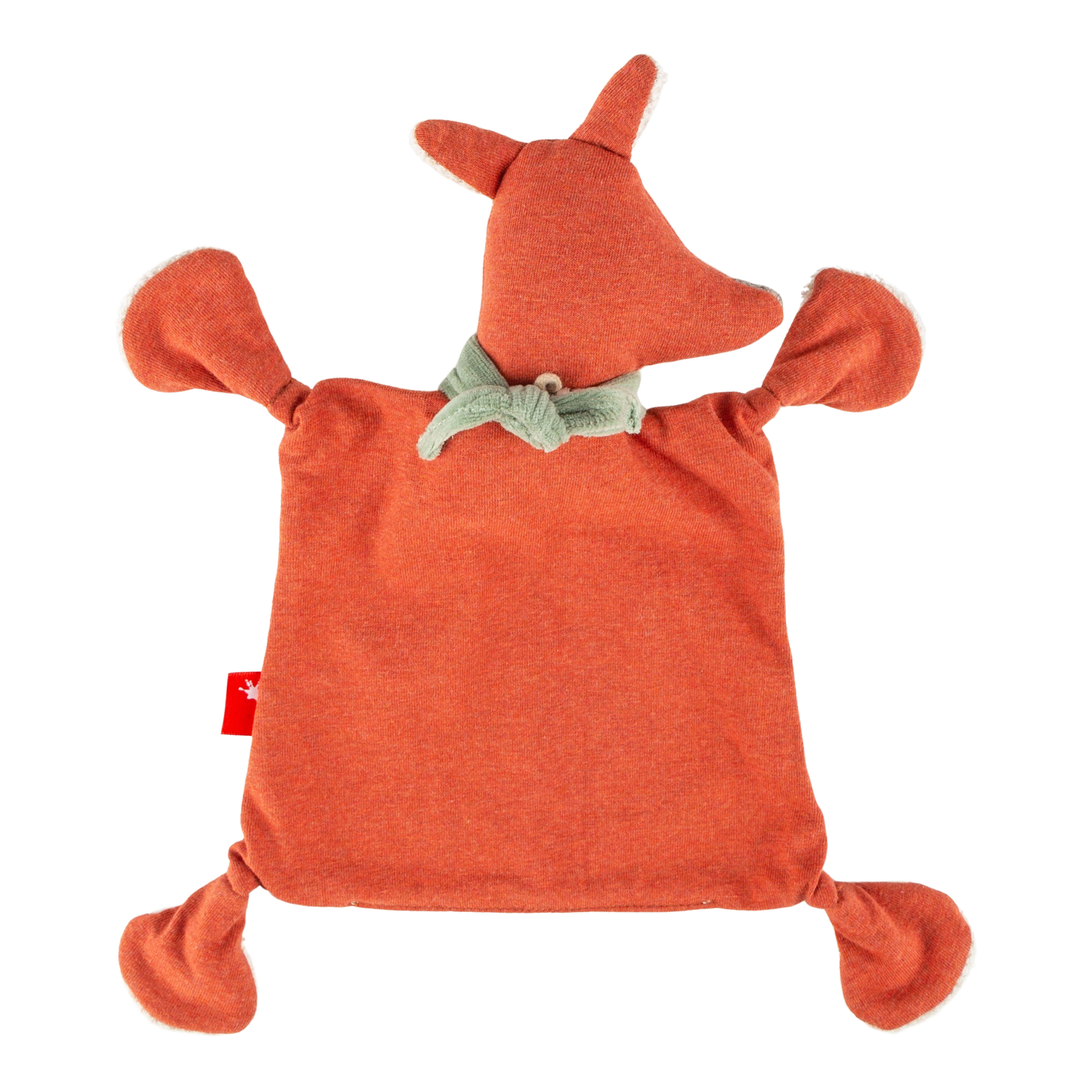 Baby comforter blanket fox, beige striped Baby comforter blanket fox, beige striped