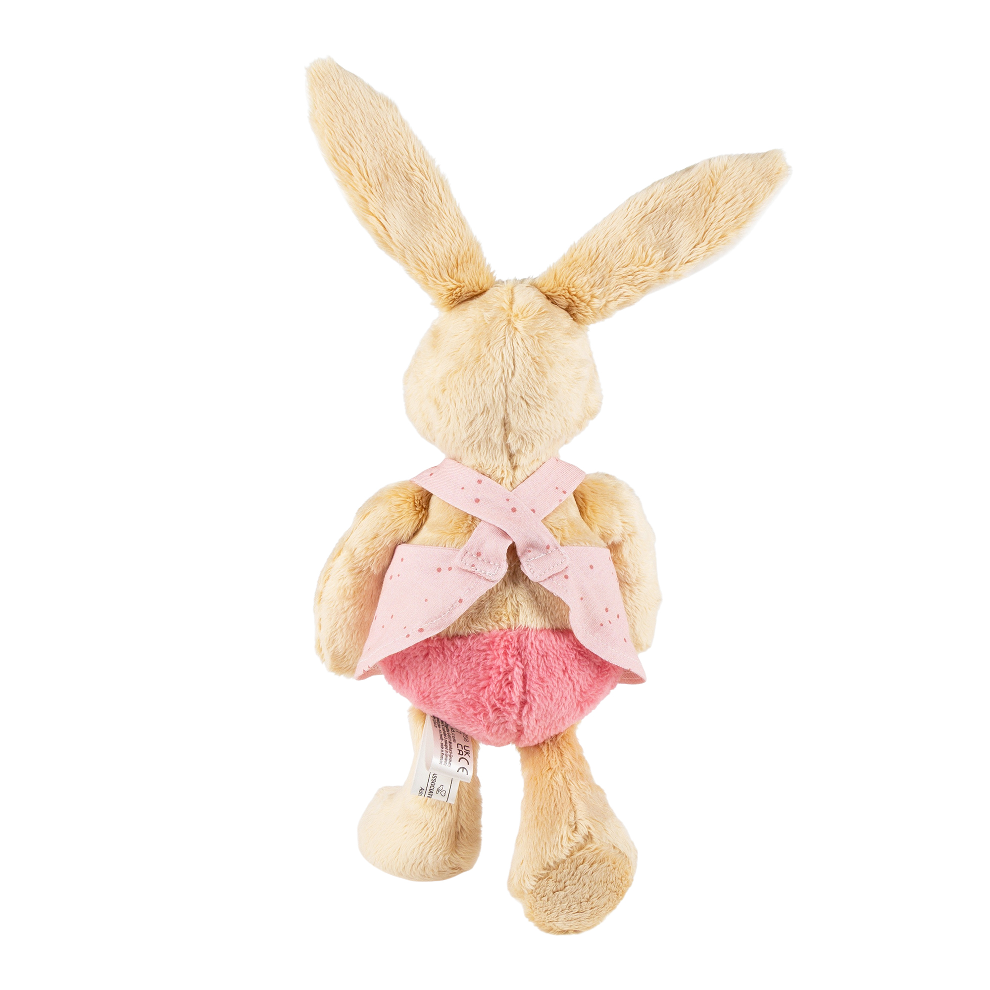 Customized soft toy bunny, pink
