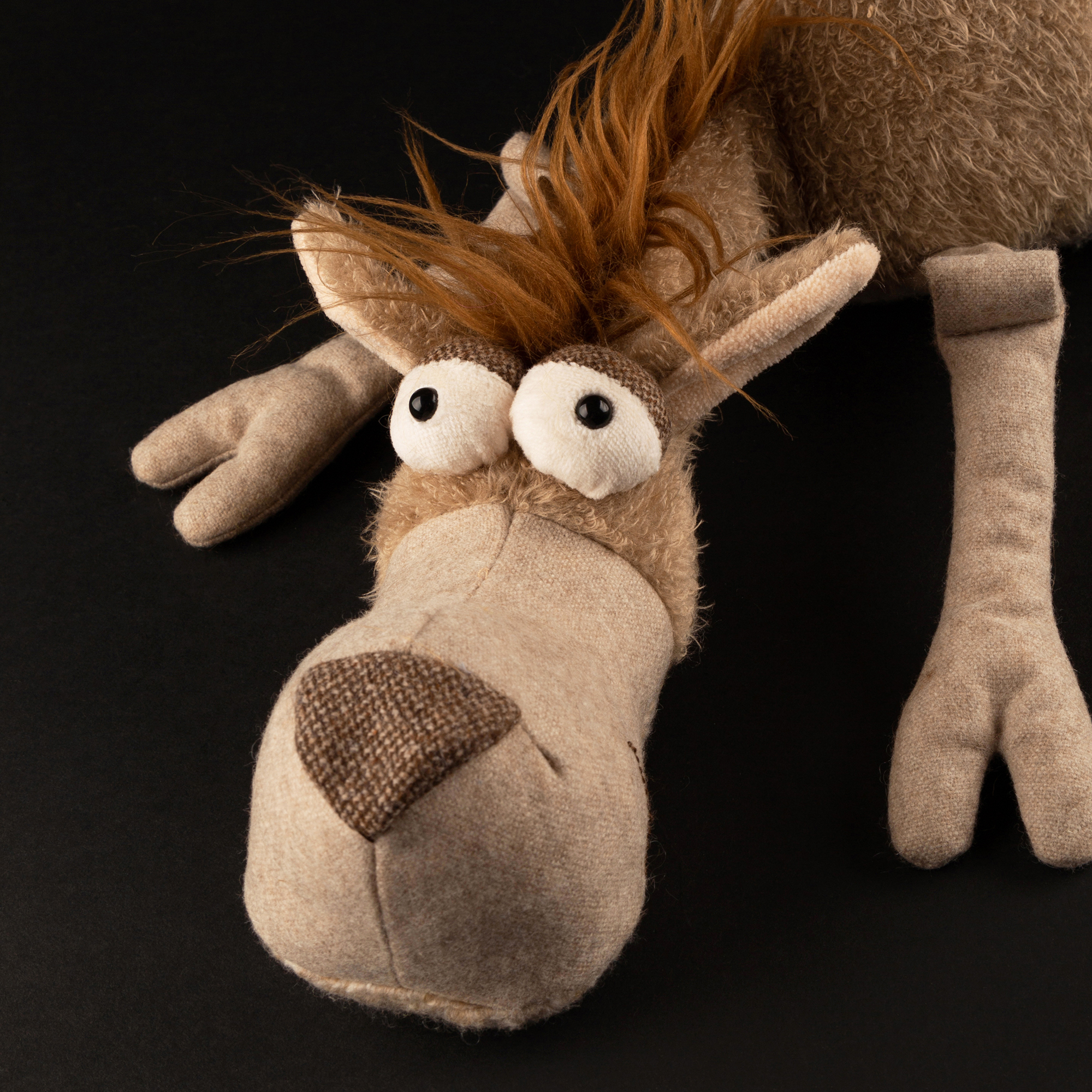 Plush camel Desert Dandy, Beasts collection