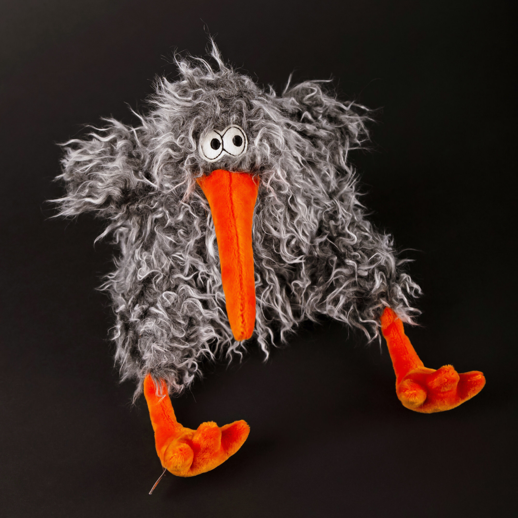 Plush kiwi bird Bottom Bouncer, KiKeRiKi Plush kiwi bird Bottom Bouncer, KiKeRiKi