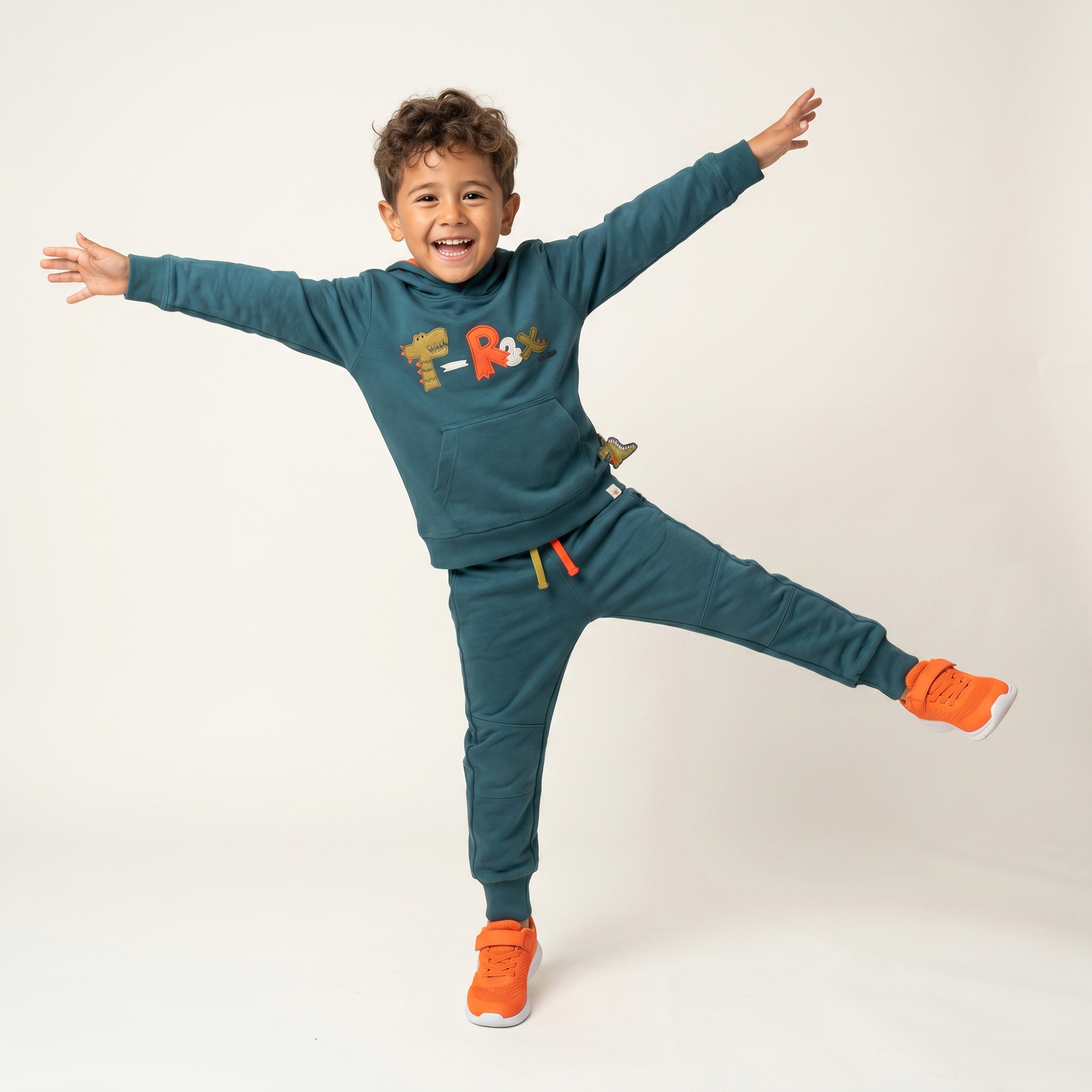 Kinder Sweathose mit Seitentaschen, Dino Fun