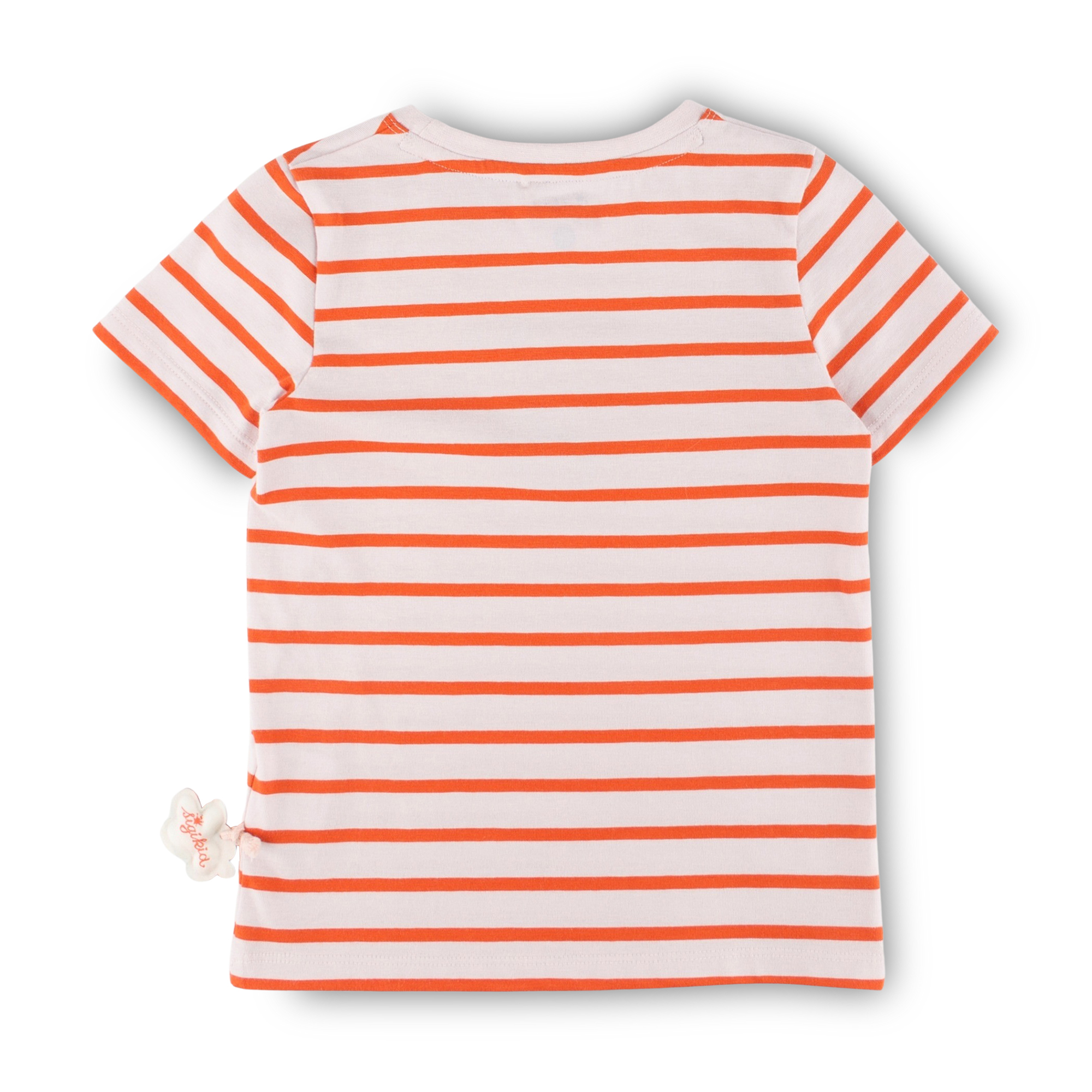 Striped children's T-shirt Happy Ladybug, 3-D-wings