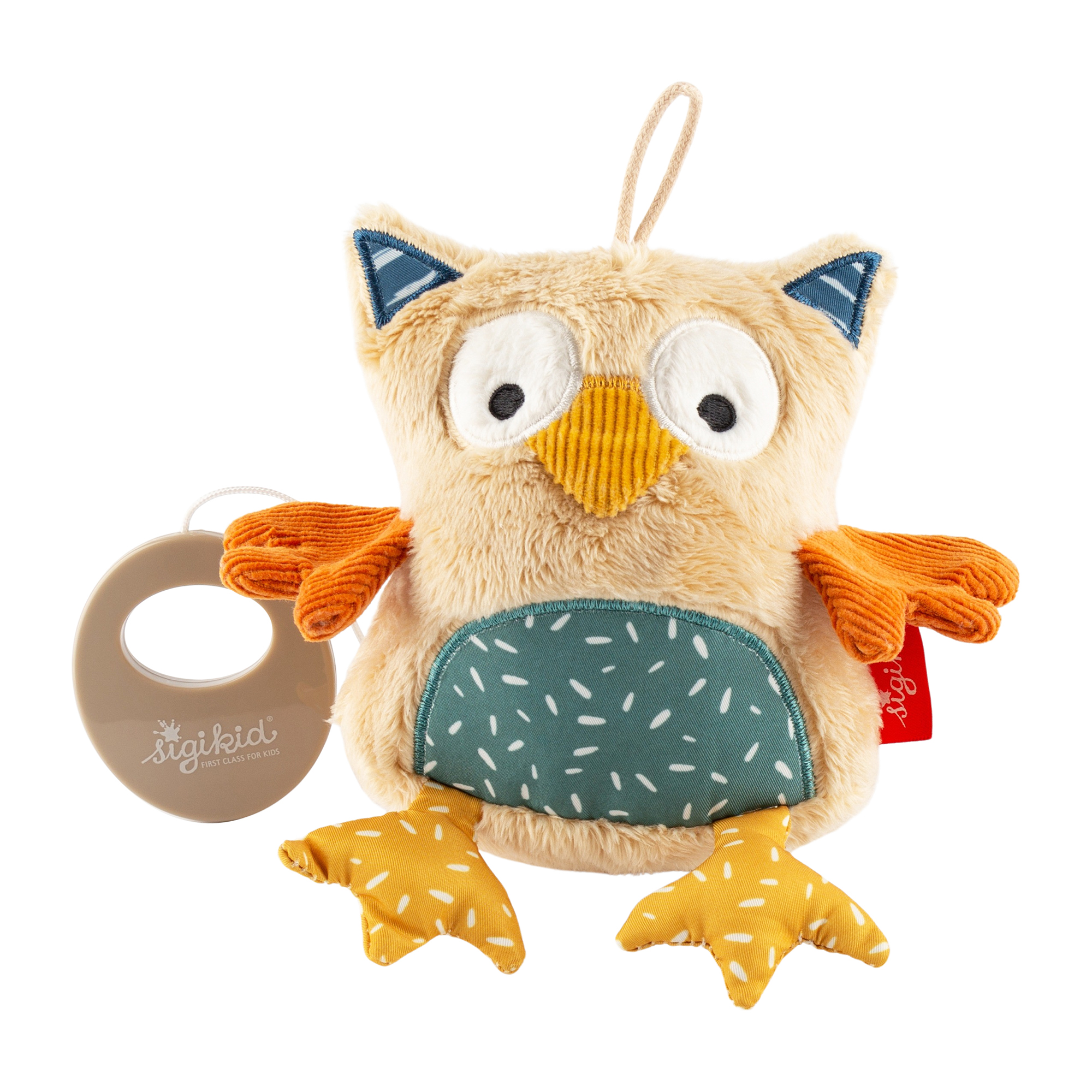 Musical plush toy owl