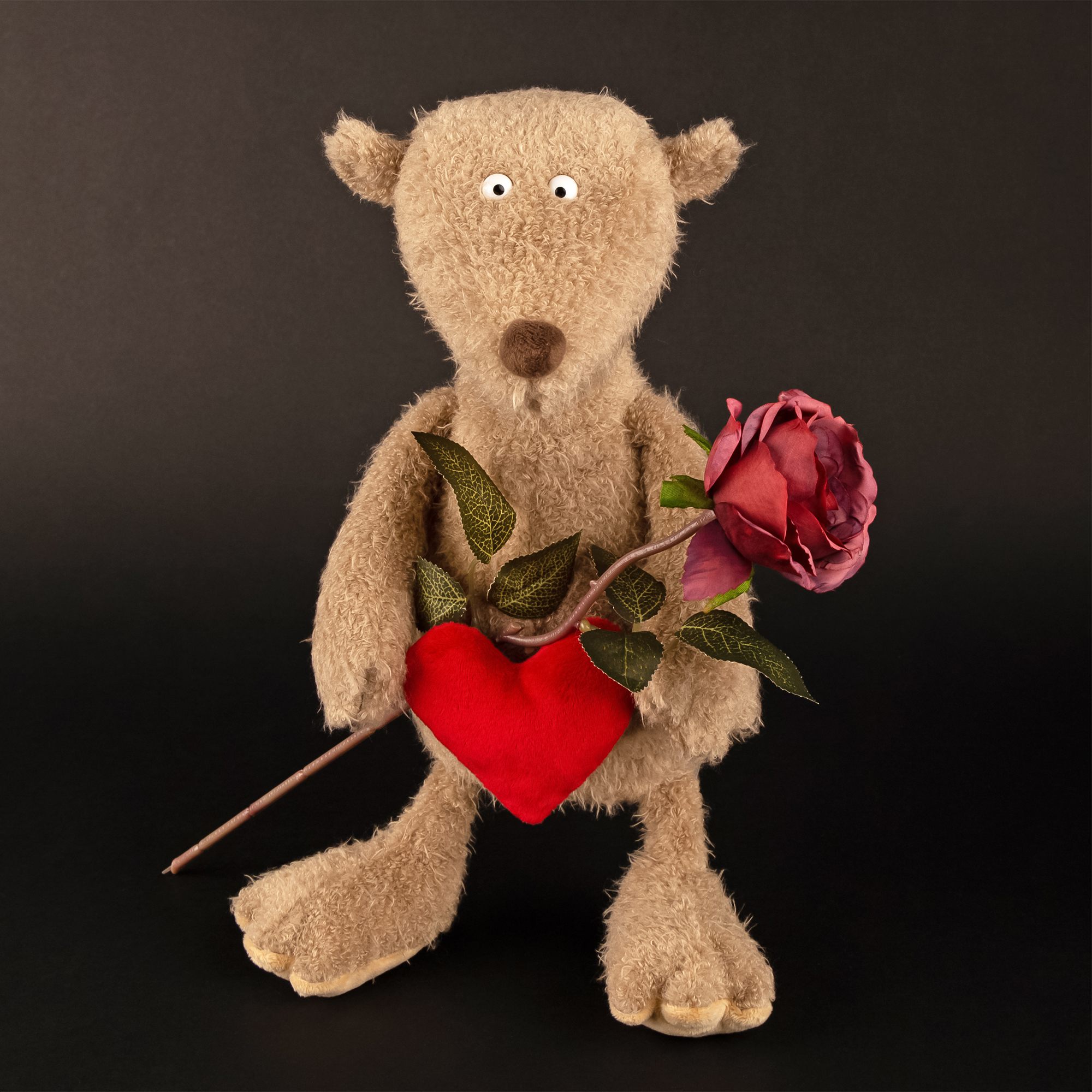 Heart plush bear, Ach Good!, Limited Edition