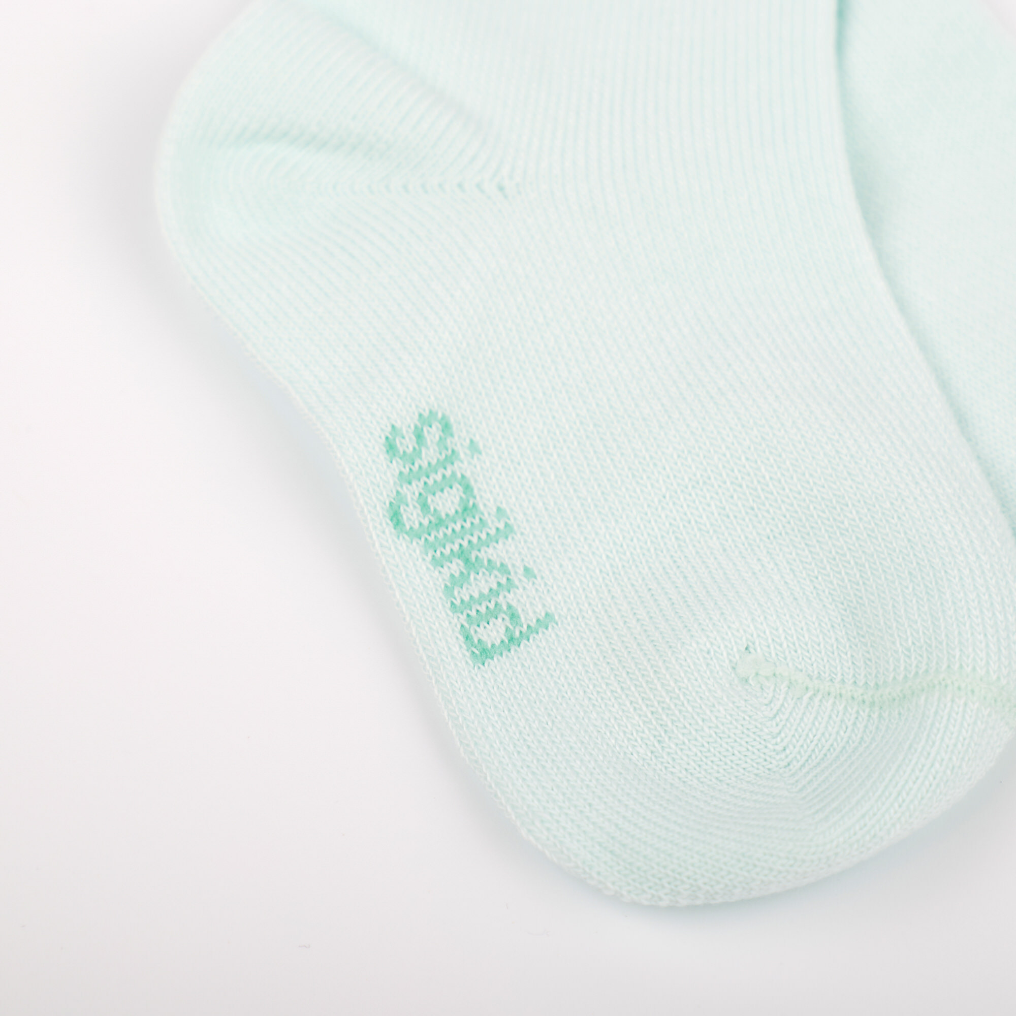 Baby socks pastel mint