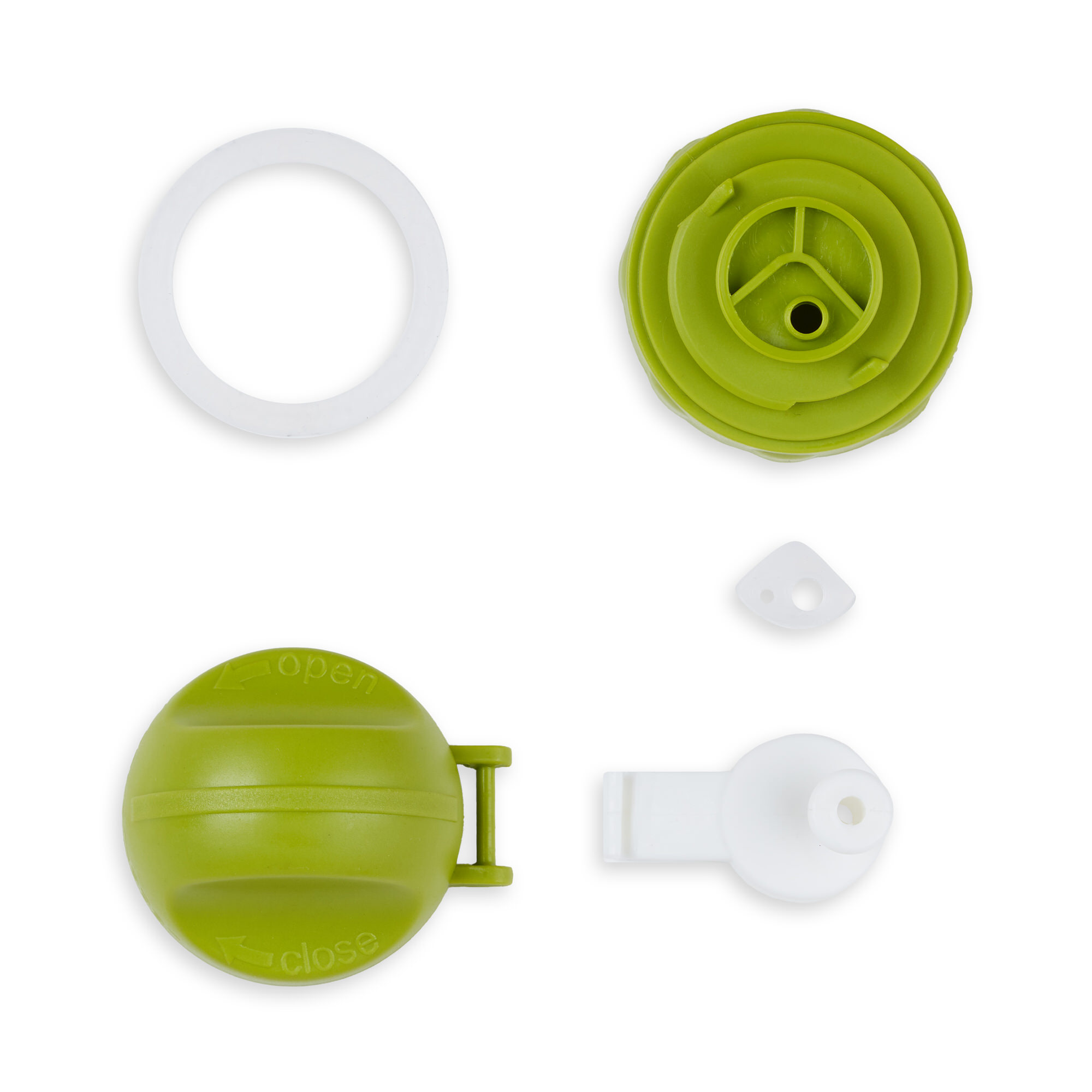 Lid for drinking bottles, green Lid for drinking bottles, green