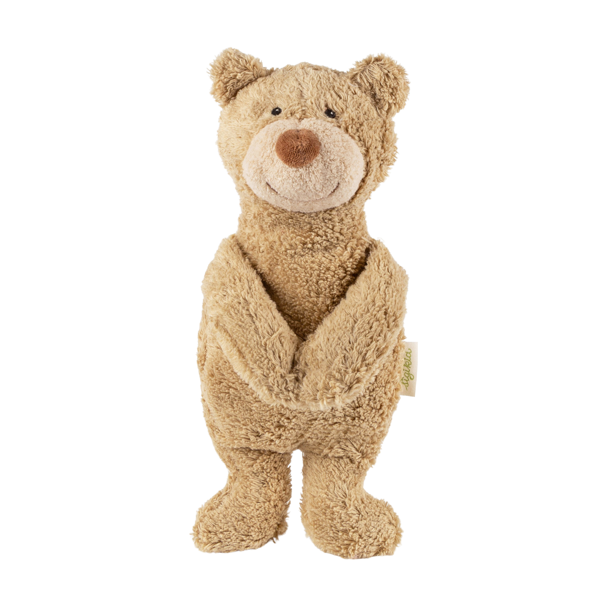 Plüschtier Bär beige, Bio-Baumwolle, Pure Collection