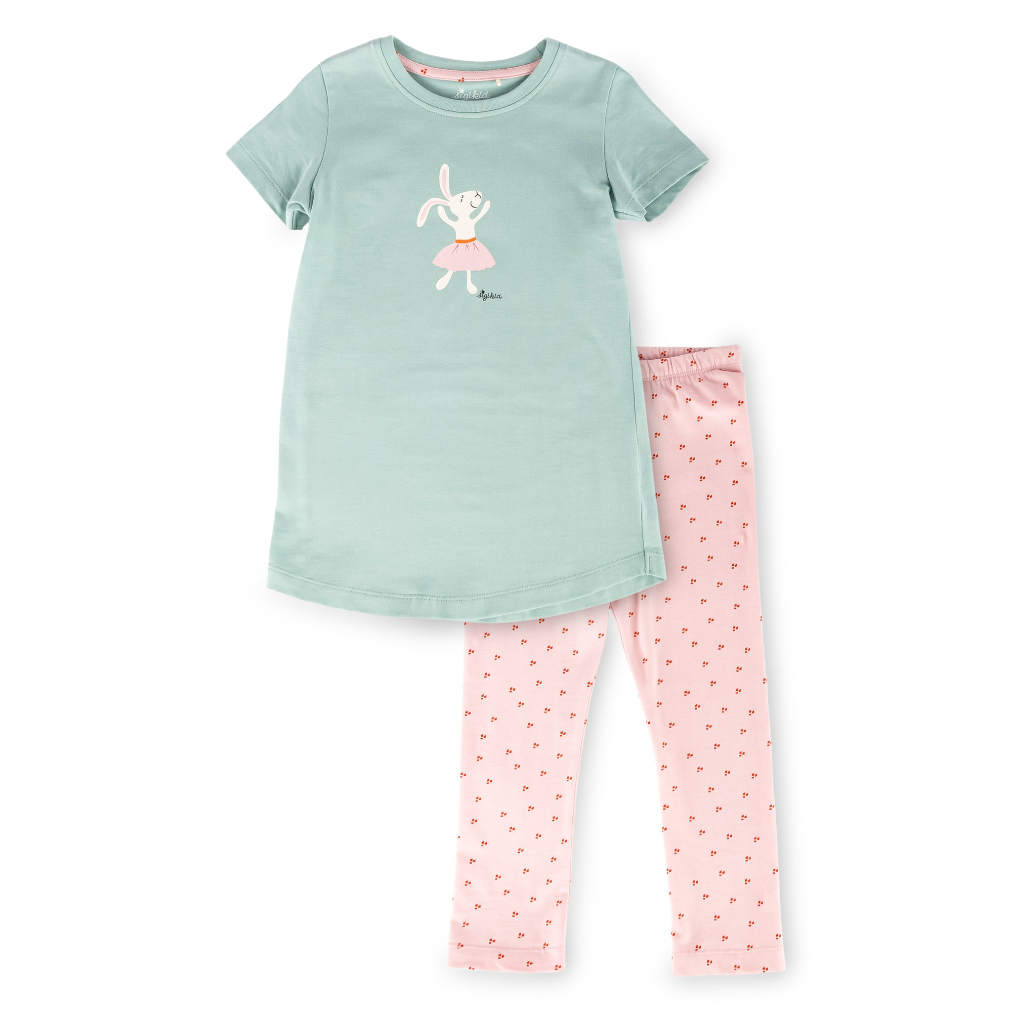 Children's two piece pyjamas bunny ballerina