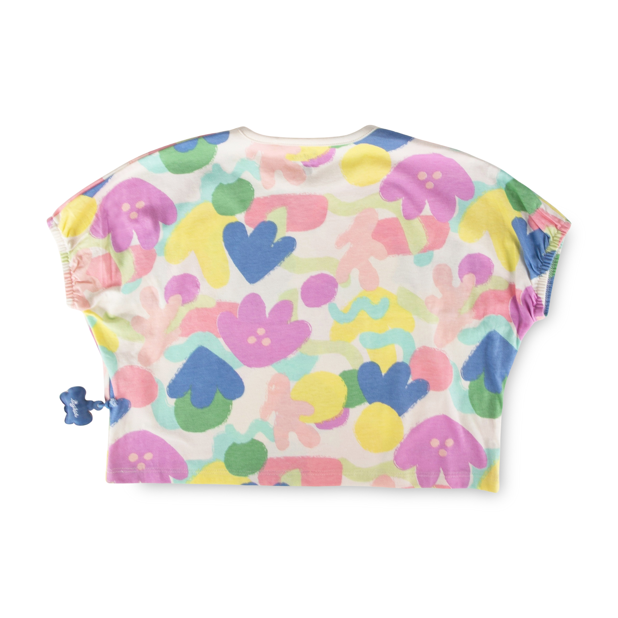 Lässig weites Crop Top Shirt, Summer Vibes