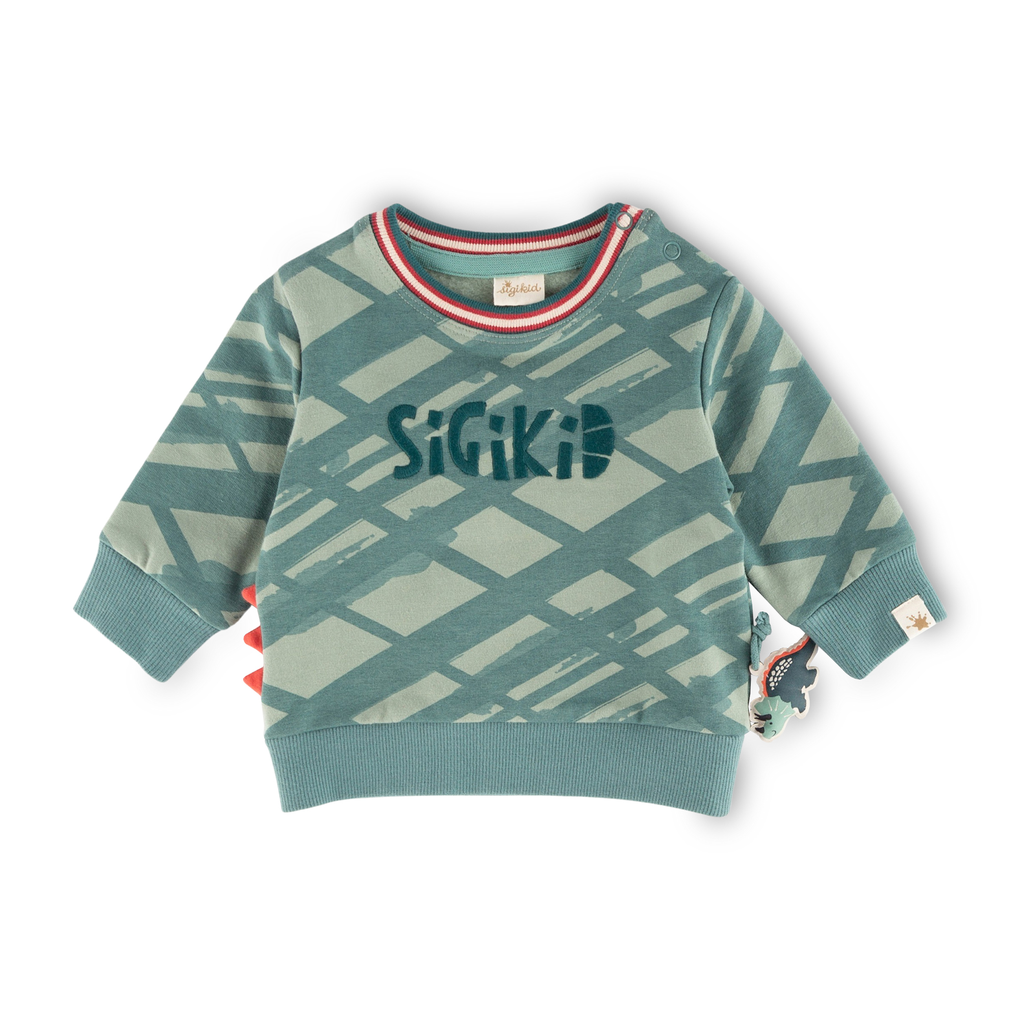 Baby Sweatshirt Dino World, grün Baby Sweatshirt Dino World, grün