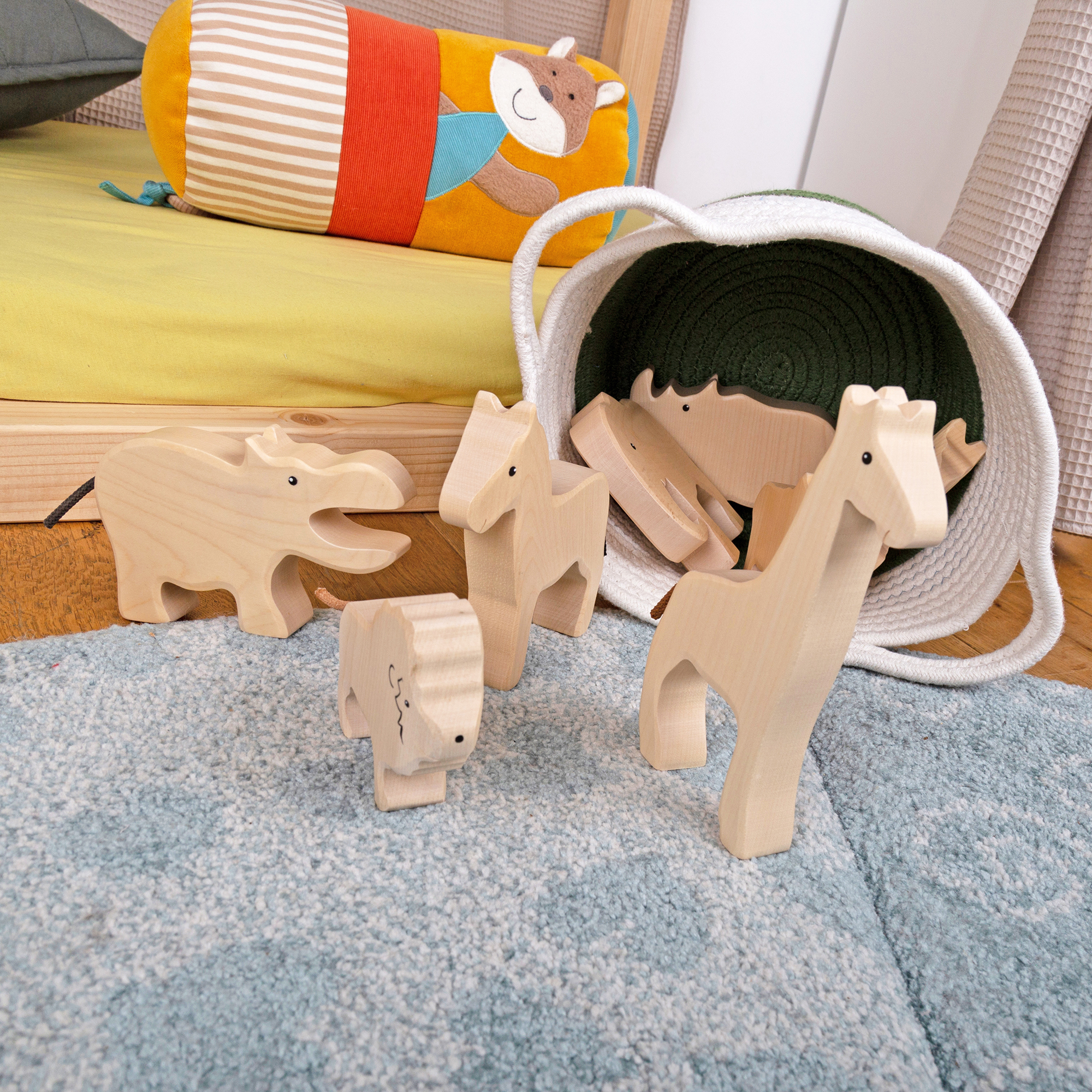 Holztiere-Set Safari Holztiere-Set Safari
