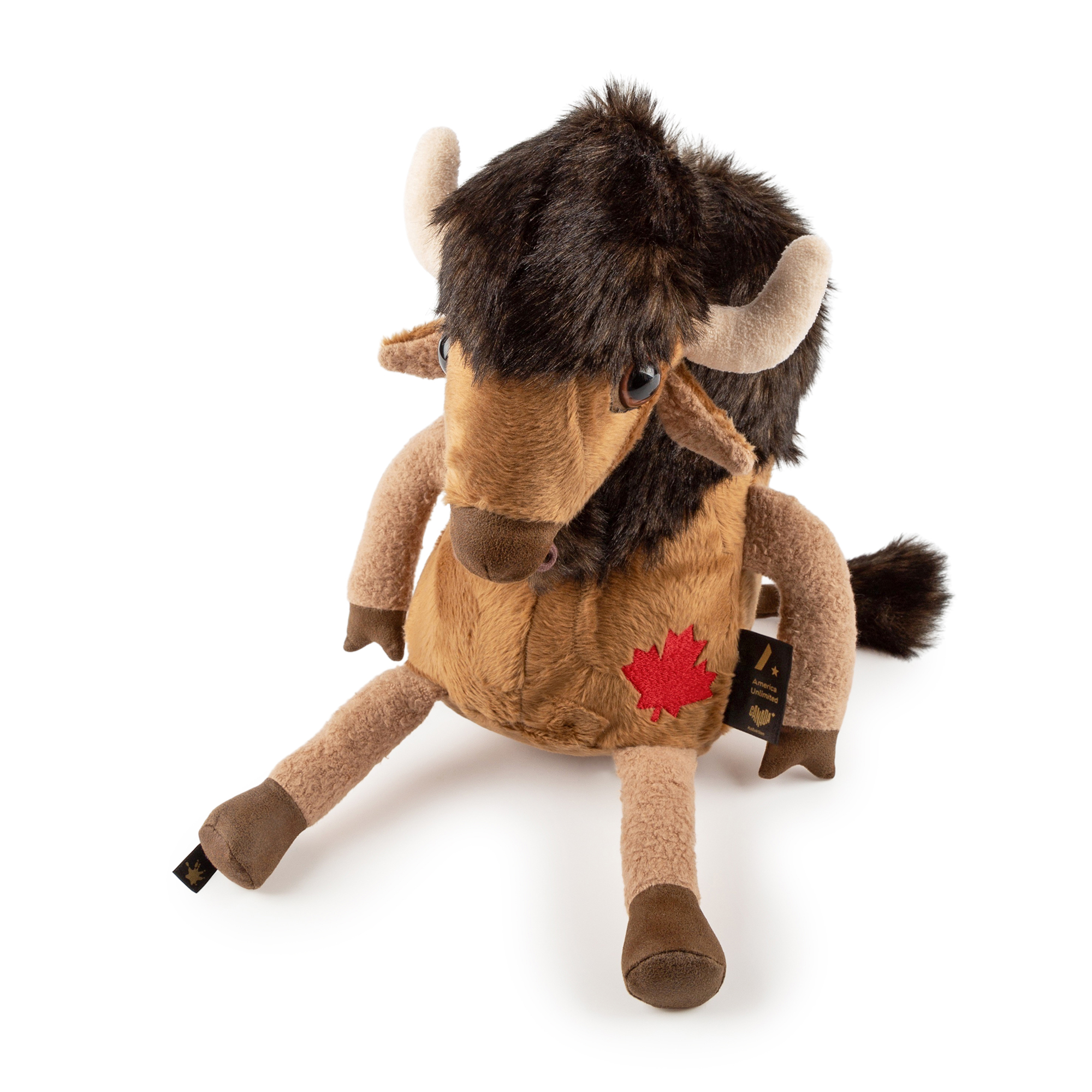 Plush bison Matthew Maple, Beasts Canada Edition Plush bison Matthew Maple, Beasts Canada Edition