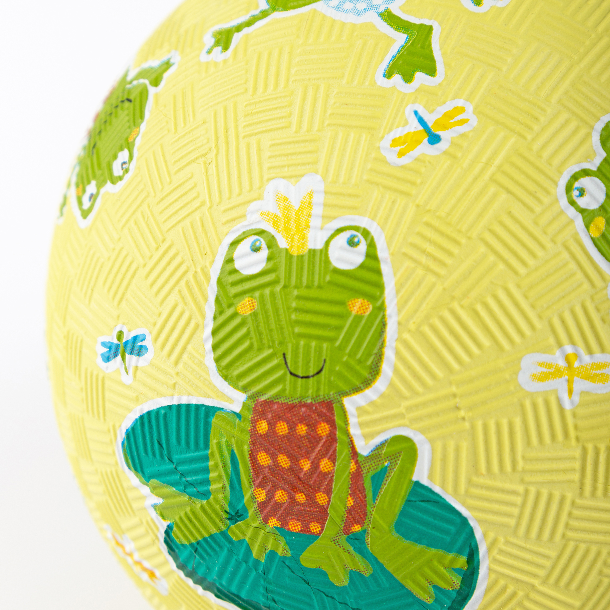 Rubber ball frog, small size, green Rubber ball frog, small size, green