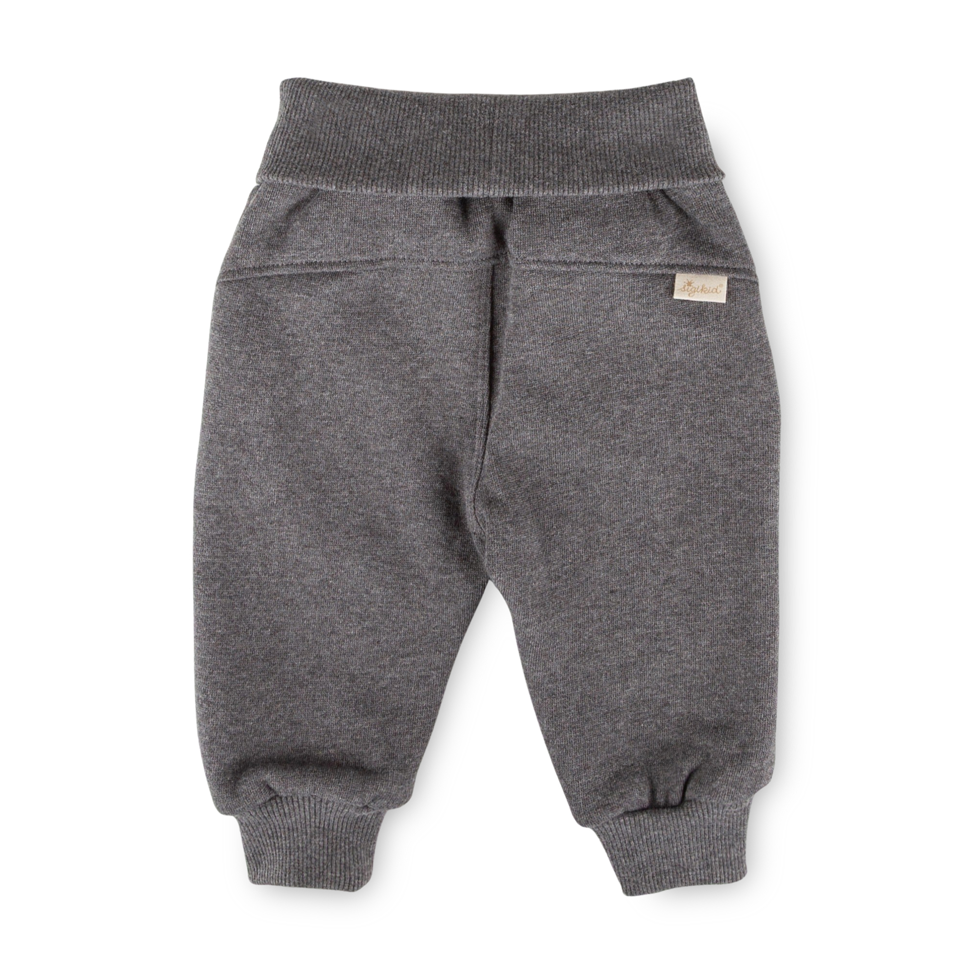 Baby Sweathose Winterbär, dunkelgrau