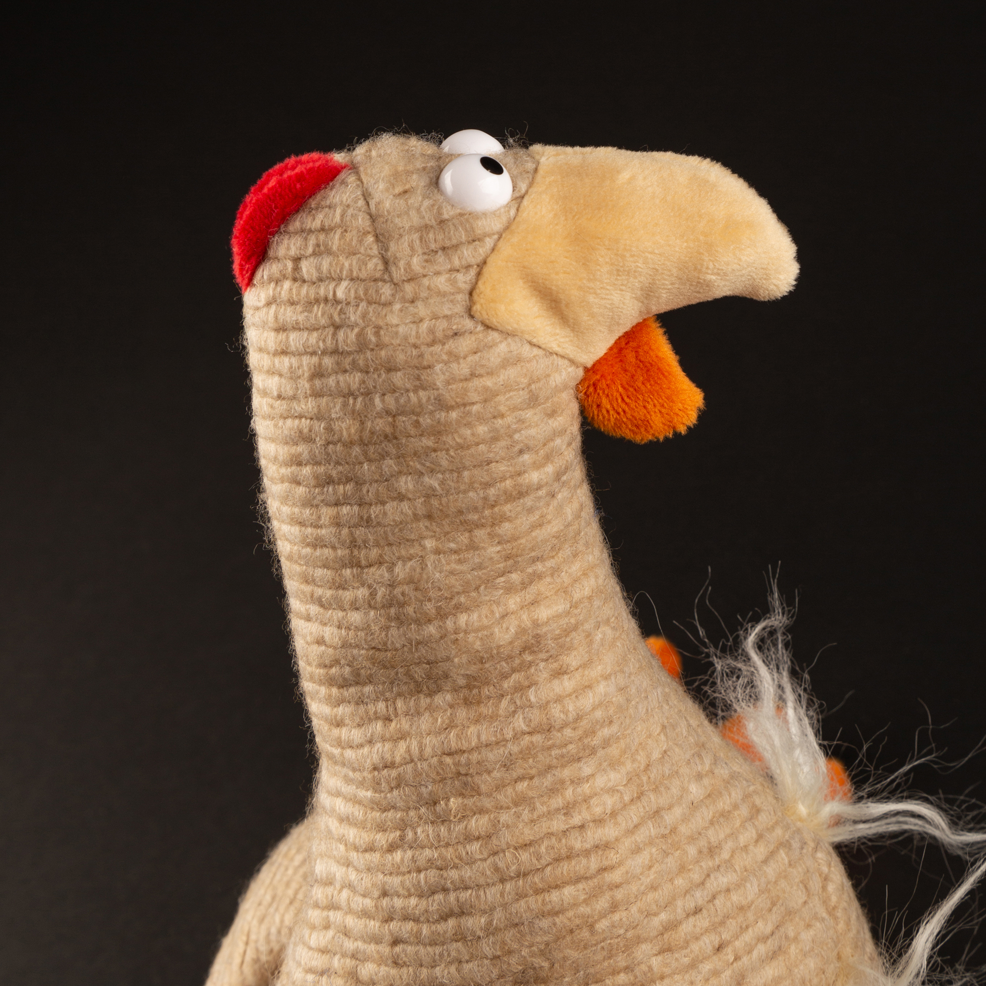 Plush toy Lost Chicken, Kikeriki Plush toy Lost Chicken, Kikeriki