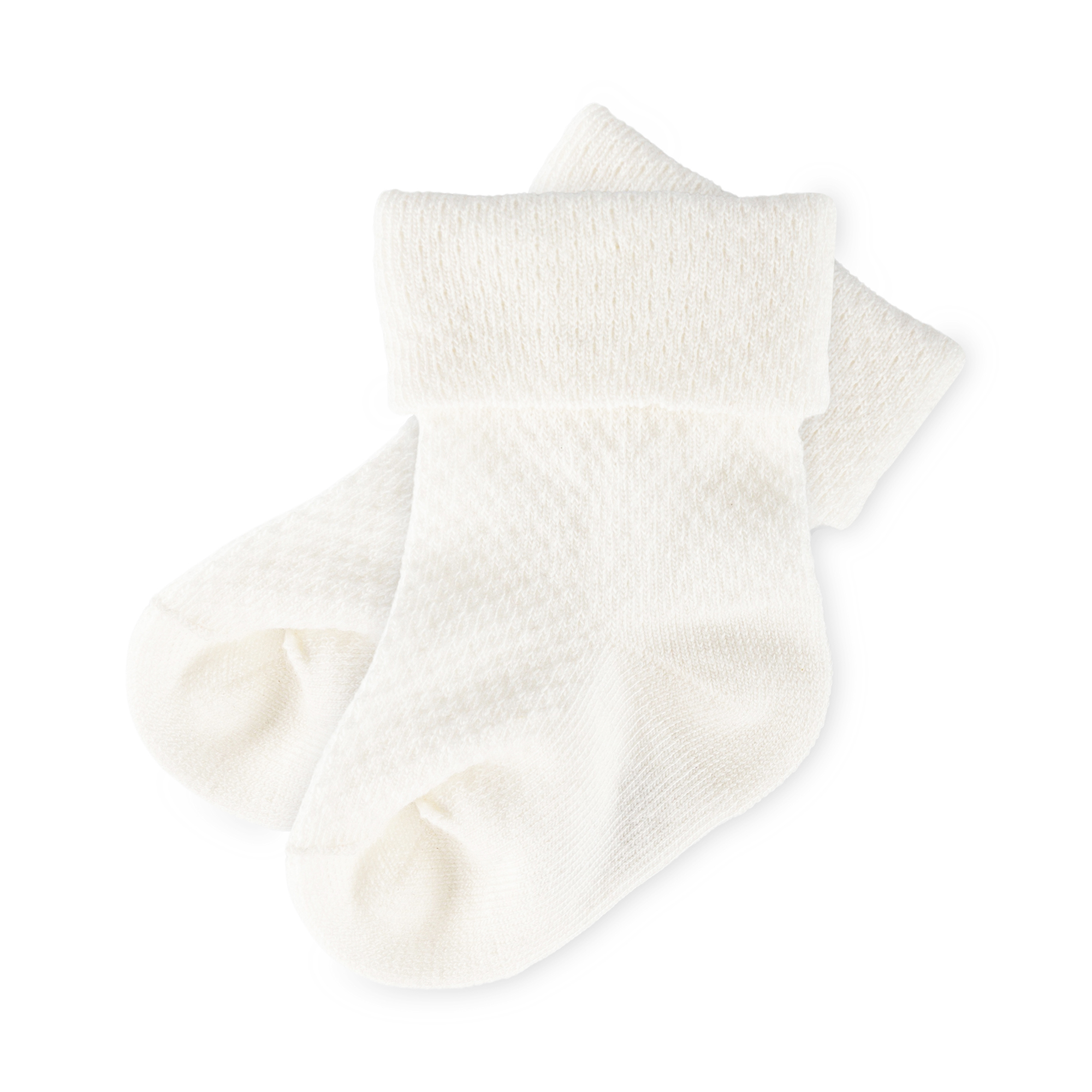 Baby Socken, naturweiß