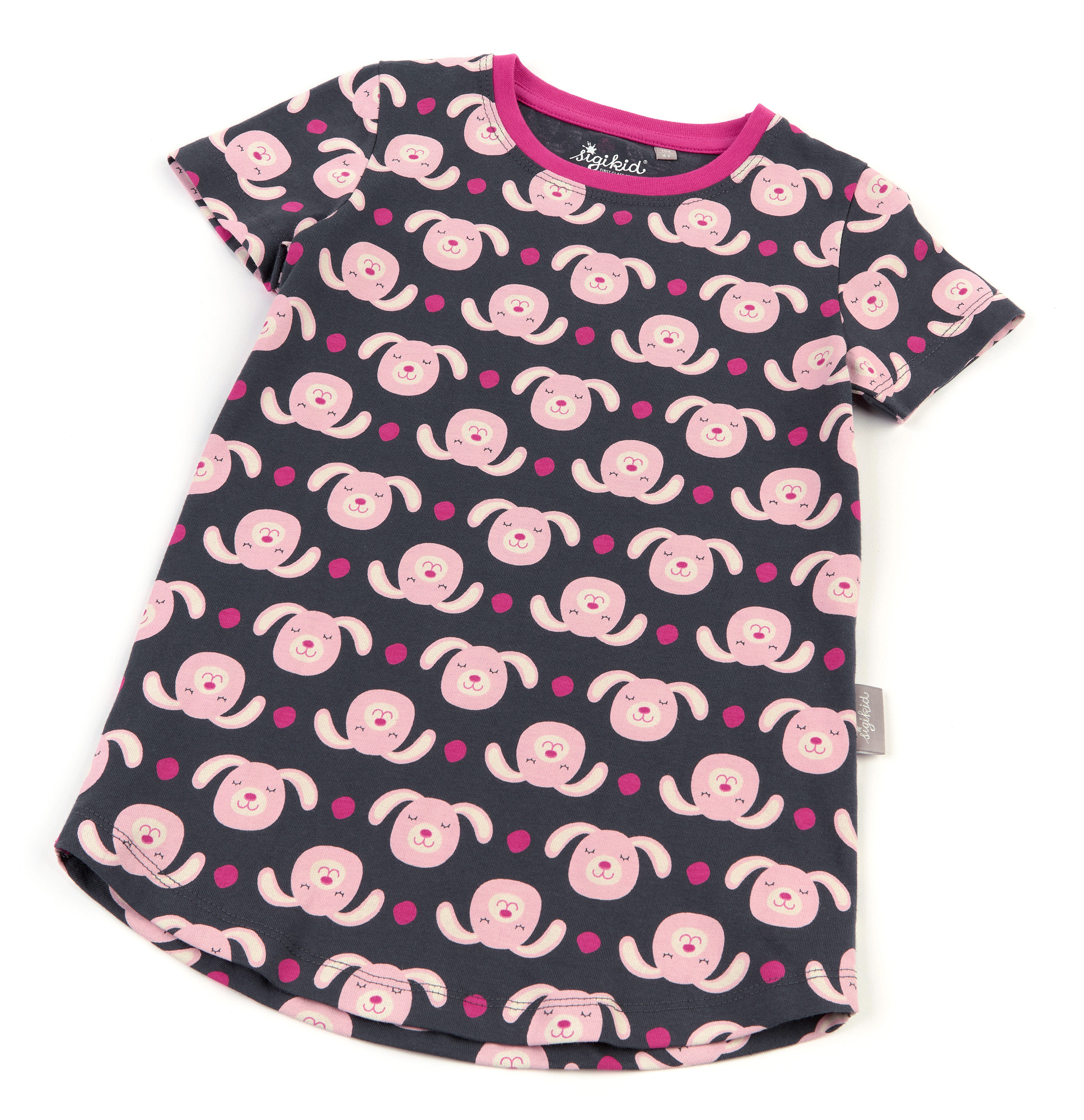 Two-piece pyjamas for girls, bunnies