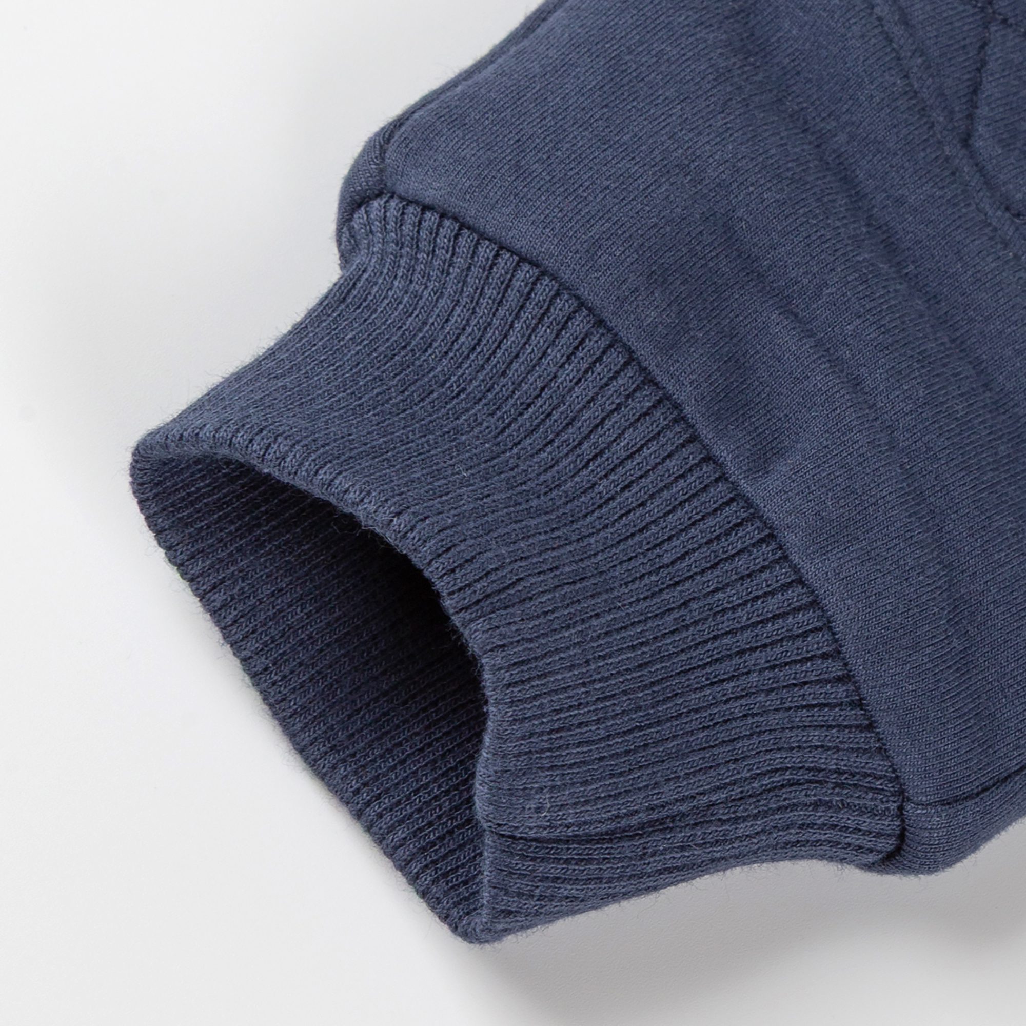 Baby sweat pants Wild Fox, pockets, dark blue