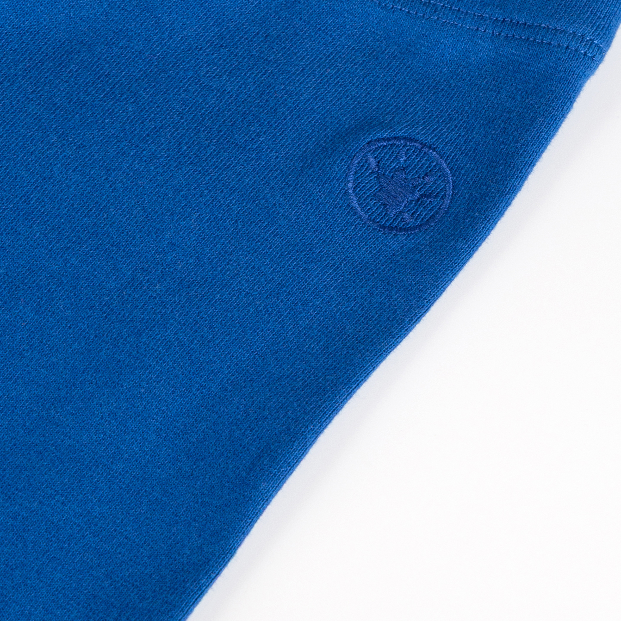 Children's rib knit leggings, azure blue