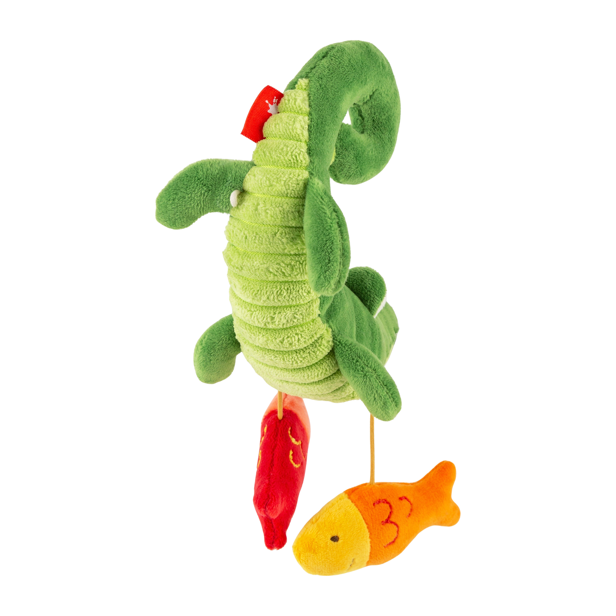 Baby hanging activity soft toy crocodile, PlayQ Baby hanging activity soft toy crocodile, PlayQ